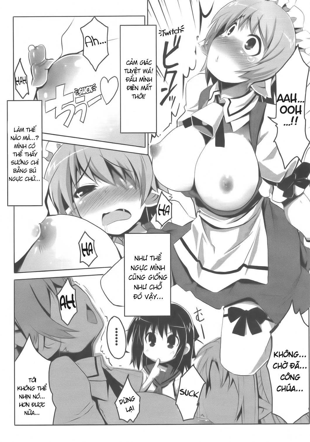 HentaiVN.net - Ảnh 11 - LOTTE Milkchocolate (Lotte no Omocha!) - Chap 1