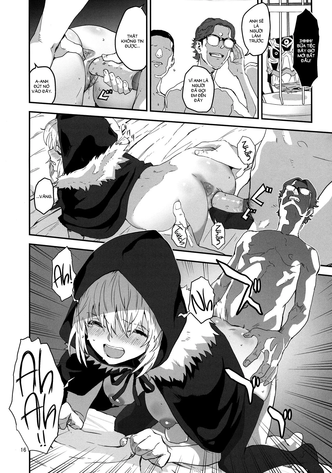 HentaiVN.net - Ảnh 18 - Sei no Jikenbo [Akogare no Gray-chan no Yowami ni Tsukekonde, Minna de Doutei o Sotsugyou sasete Moraimashita] - Chap 1