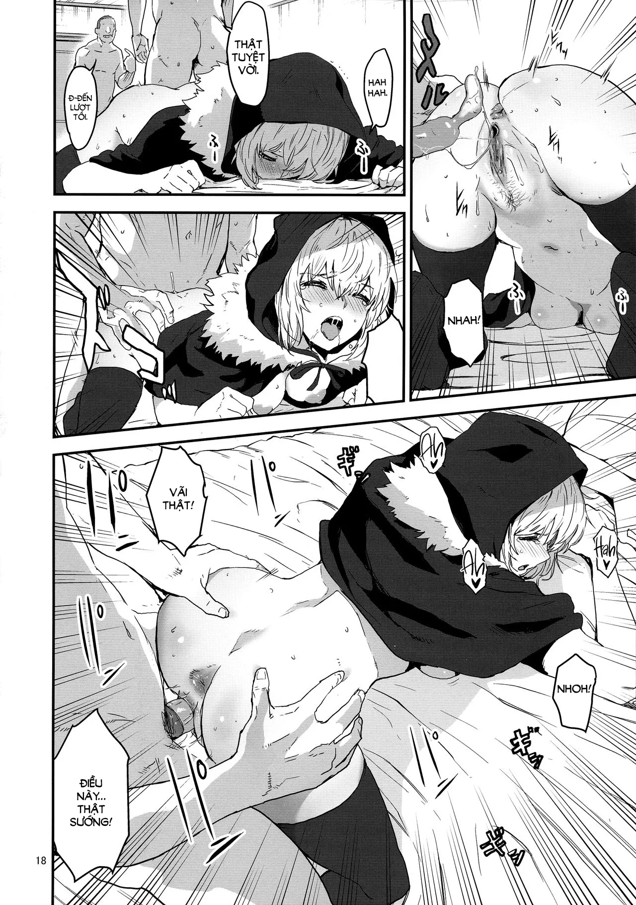 HentaiVN.net - Ảnh 20 - Sei no Jikenbo [Akogare no Gray-chan no Yowami ni Tsukekonde, Minna de Doutei o Sotsugyou sasete Moraimashita] - Chap 1