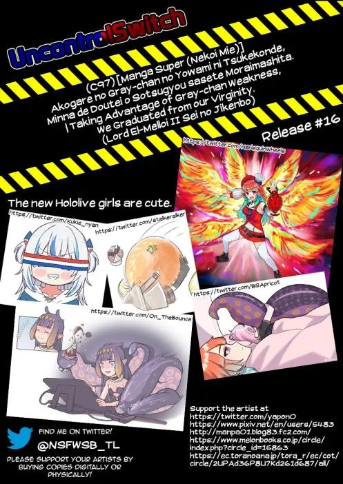 HentaiVN.net - Ảnh 38 - Sei no Jikenbo [Akogare no Gray-chan no Yowami ni Tsukekonde, Minna de Doutei o Sotsugyou sasete Moraimashita] - Chap 1