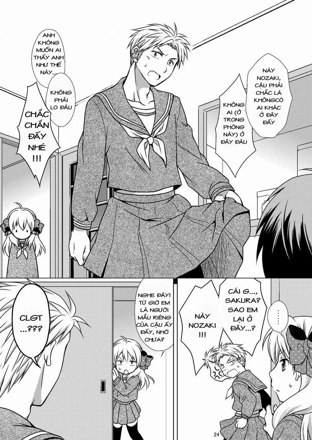 HentaiVN.net - Ảnh 23 - Zoukan Seinen Sakura-san (Gekkan Shoujo Nozaki-kun) - Chap 1