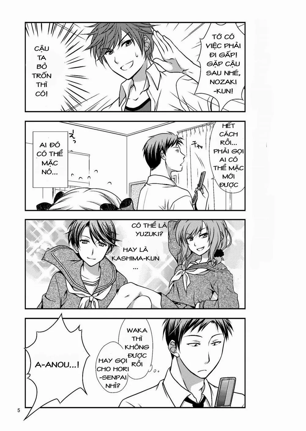 HentaiVN.net - Ảnh 4 - Zoukan Seinen Sakura-san (Gekkan Shoujo Nozaki-kun) - Chap 1