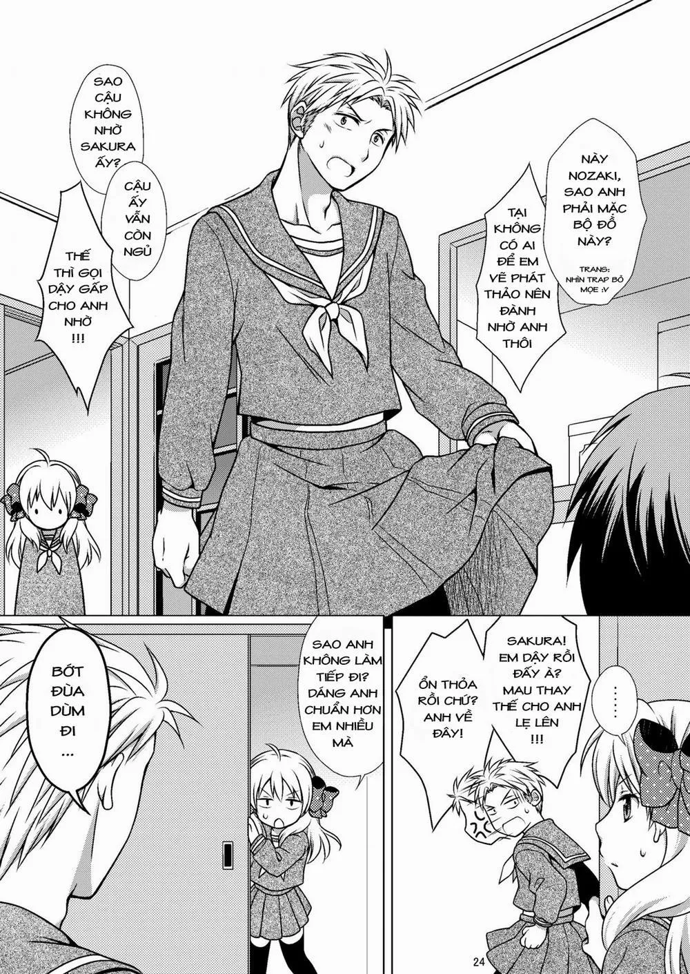 HentaiVN.net - Ảnh 25 - Zoukan Seinen Sakura-san (Gekkan Shoujo Nozaki-kun) - Chap 2