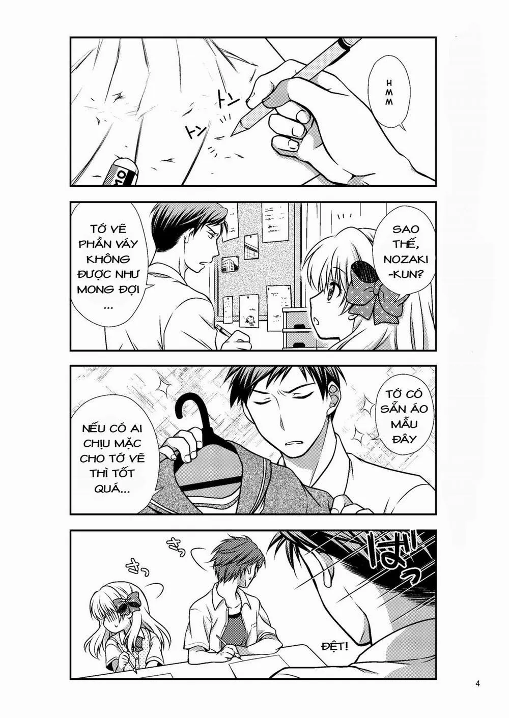 HentaiVN.net - Ảnh 5 - Zoukan Seinen Sakura-san (Gekkan Shoujo Nozaki-kun) - Chap 2