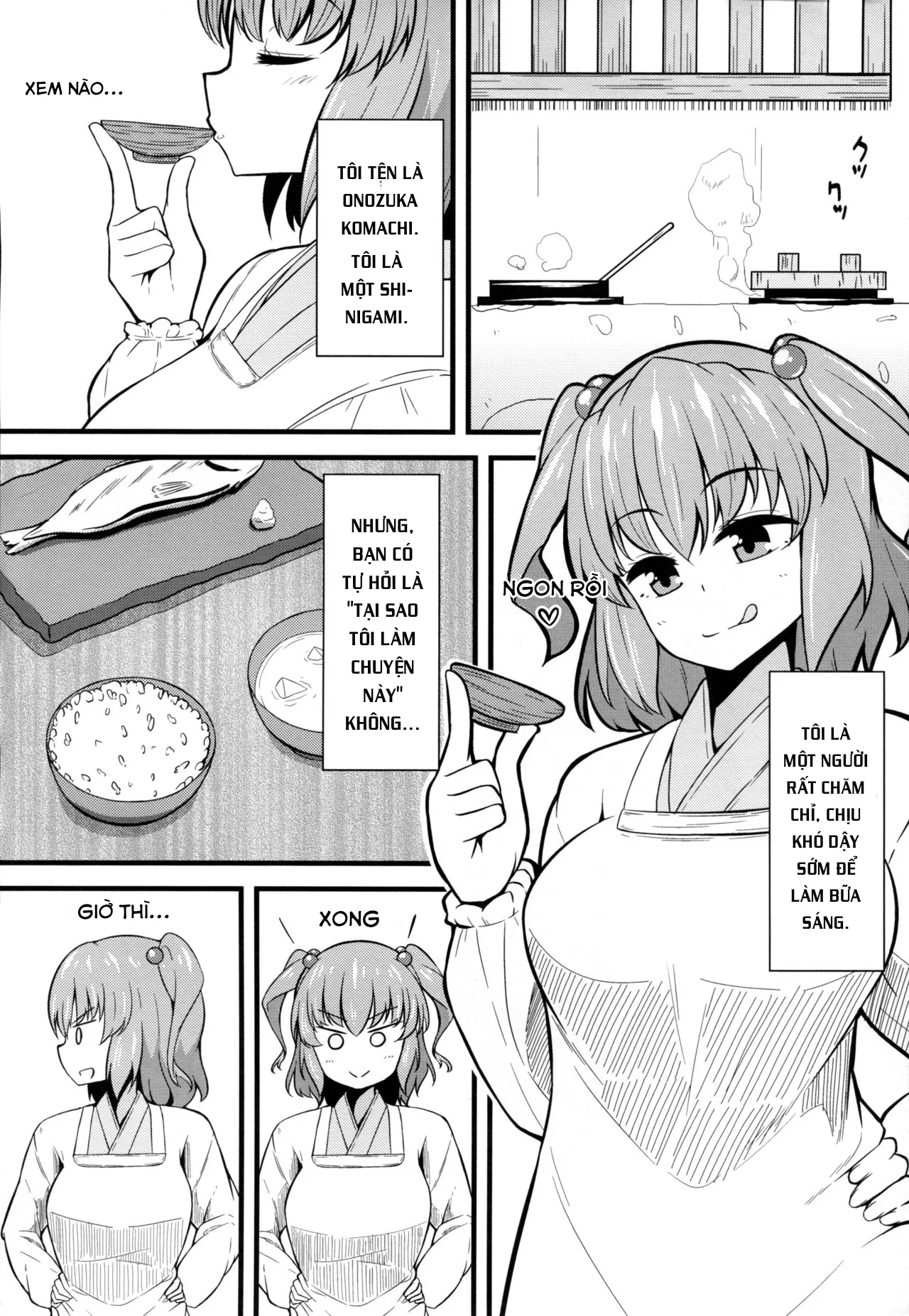 HentaiVN.net - Ảnh 5 - LOVE KOMACHI (Touhou Project) - Chap 1