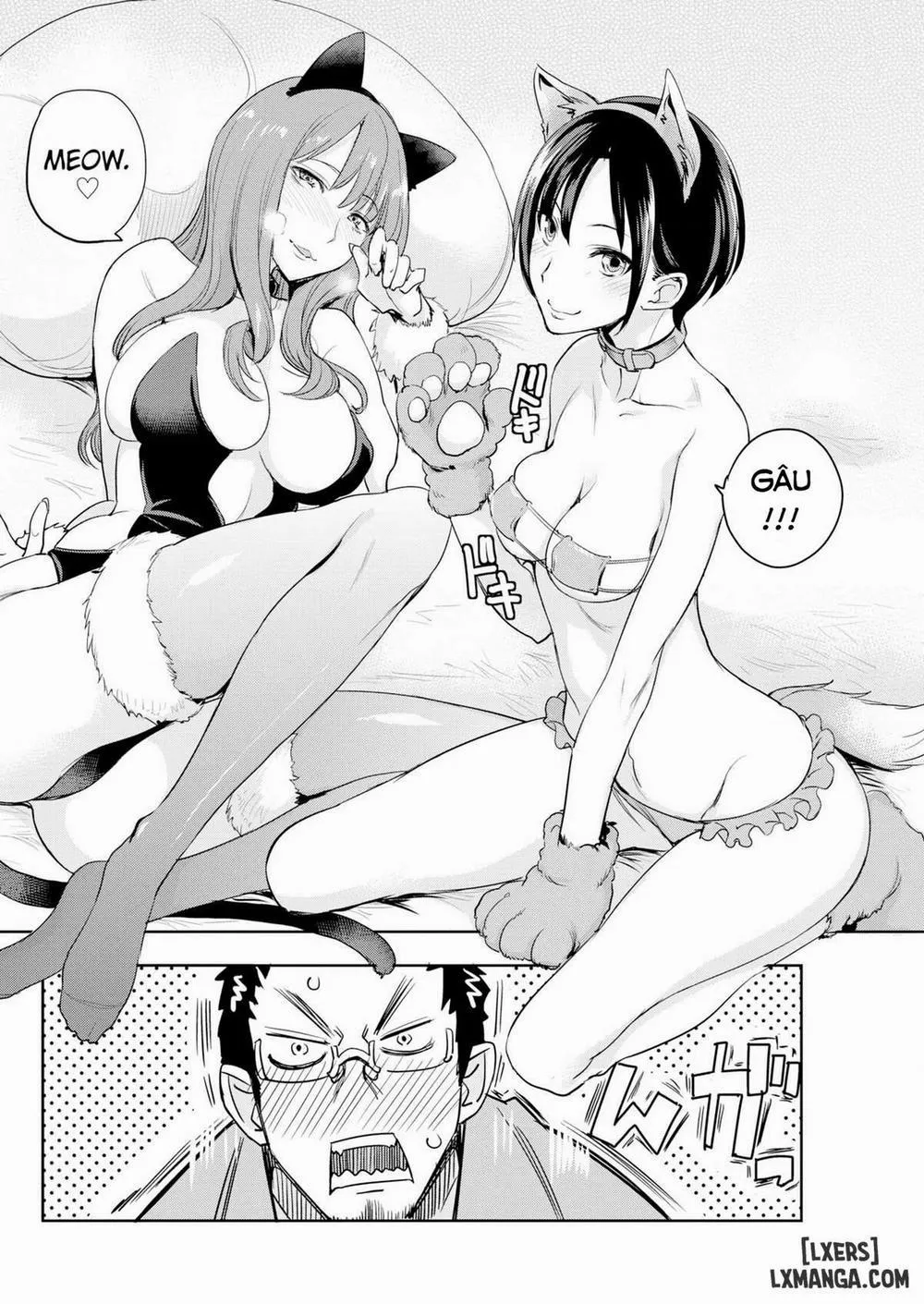 HentaiVN.net - Ảnh 4 - Woof Meow Panic - Chap 1