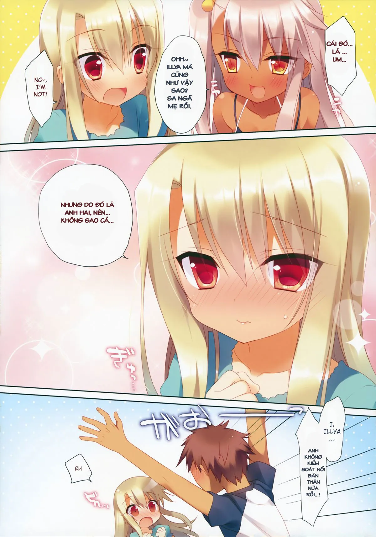 HentaiVN.net - Ảnh 9 - Illya to Kuro ga Imouto Nara Shikatanai!! (Fate/kaleid liner Prisma Illya) - Chap 1