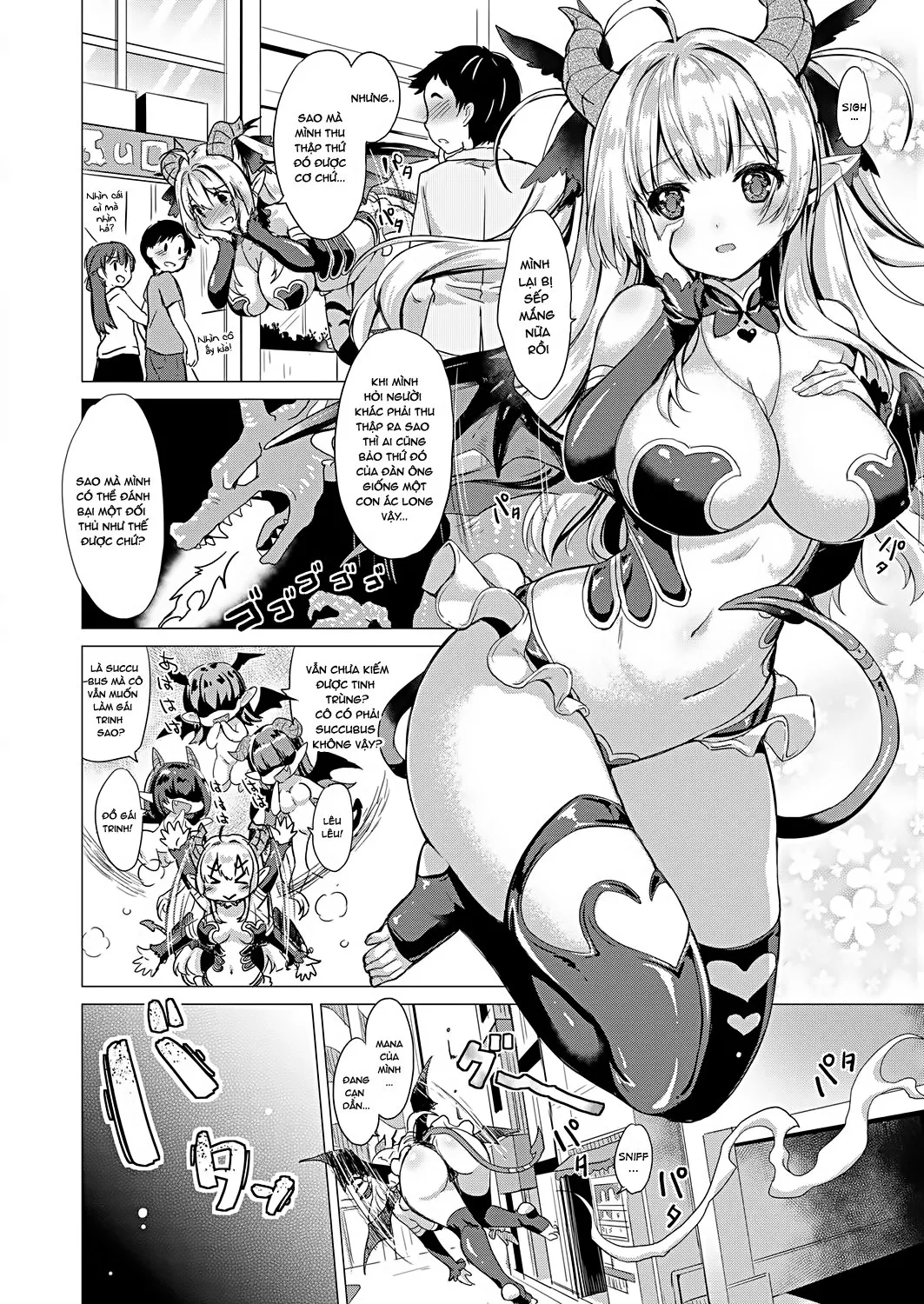HentaiVN.net - Ảnh 3 - Công ty của Mị quỷ [Succubus Company] - Chap 1