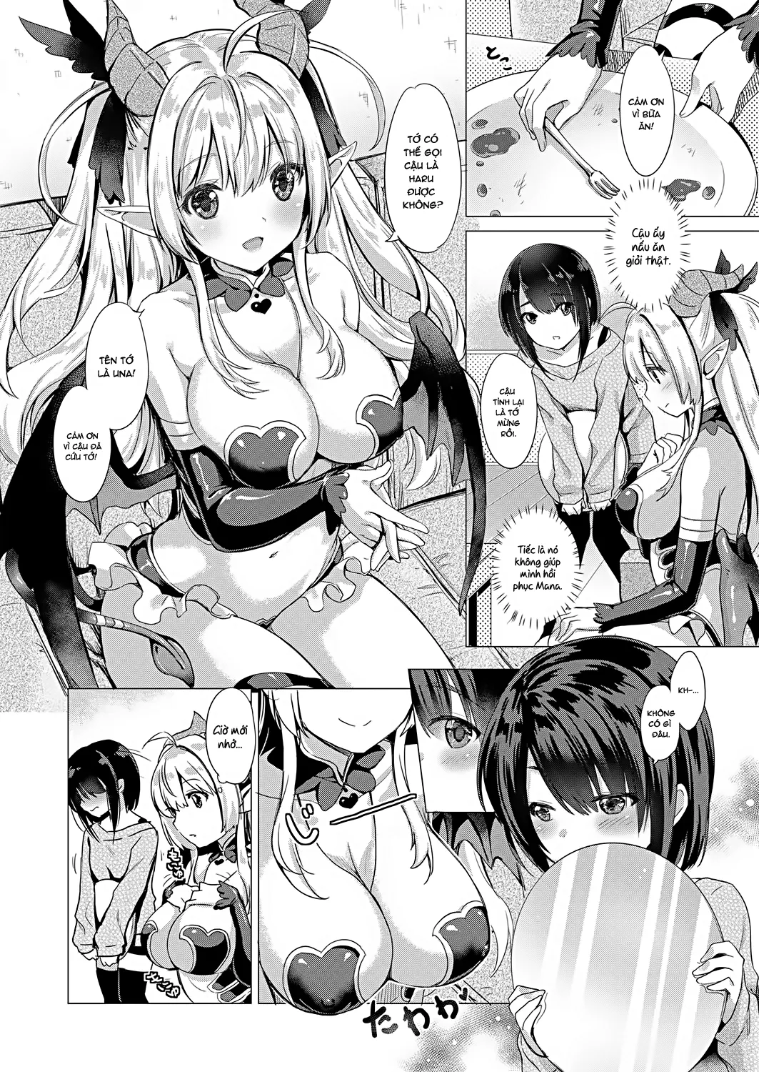 HentaiVN.net - Ảnh 5 - Công ty của Mị quỷ [Succubus Company] - Chap 1