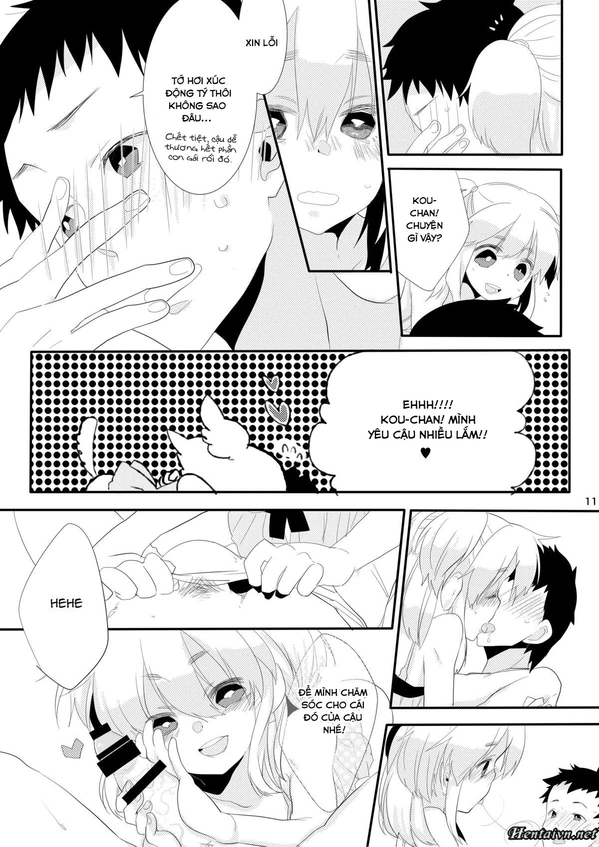 HentaiVN.net - Ảnh 11 - Boku no Kanojo. - Chap 1