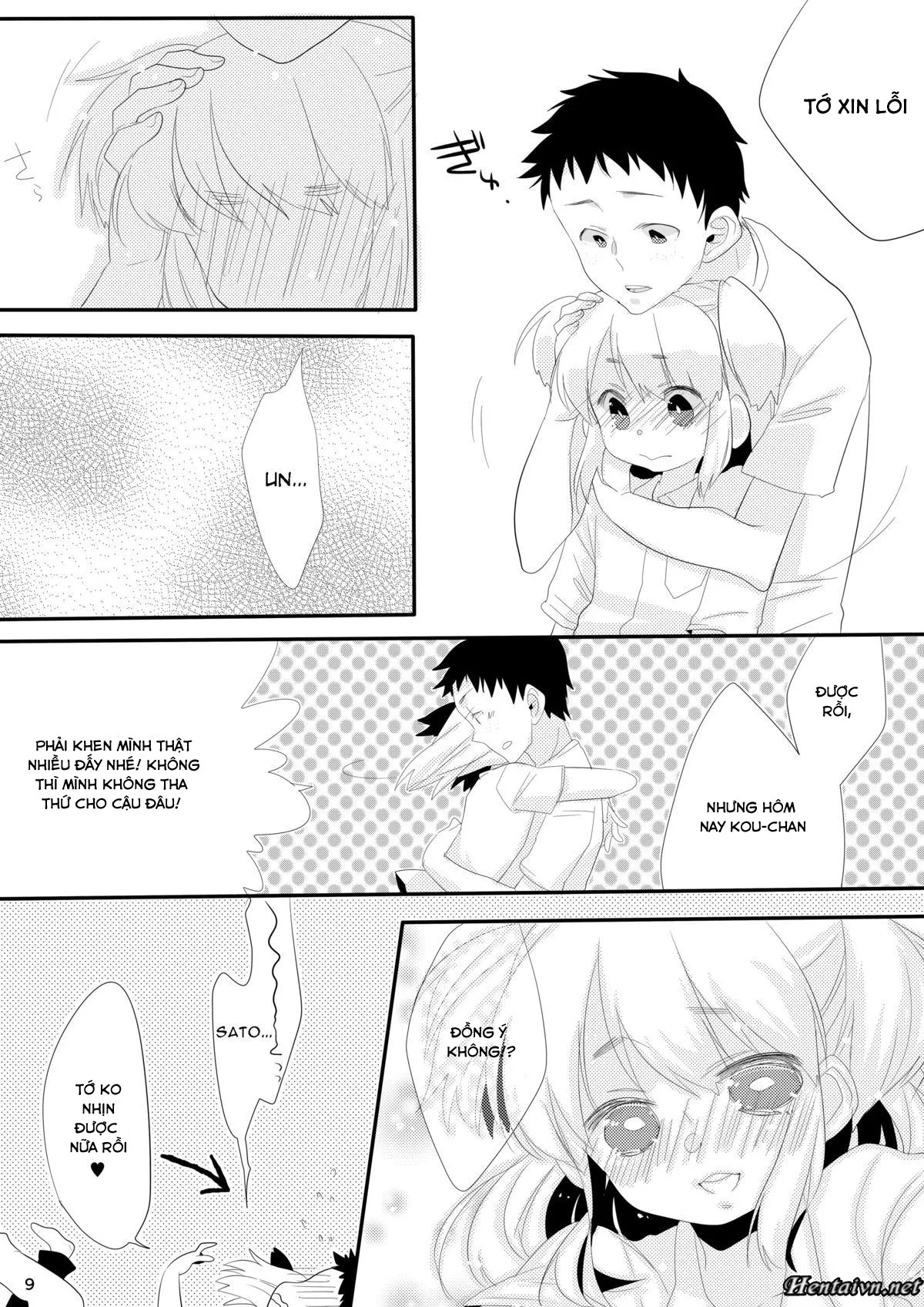 HentaiVN.net - Ảnh 9 - Boku no Kanojo. - Chap 1