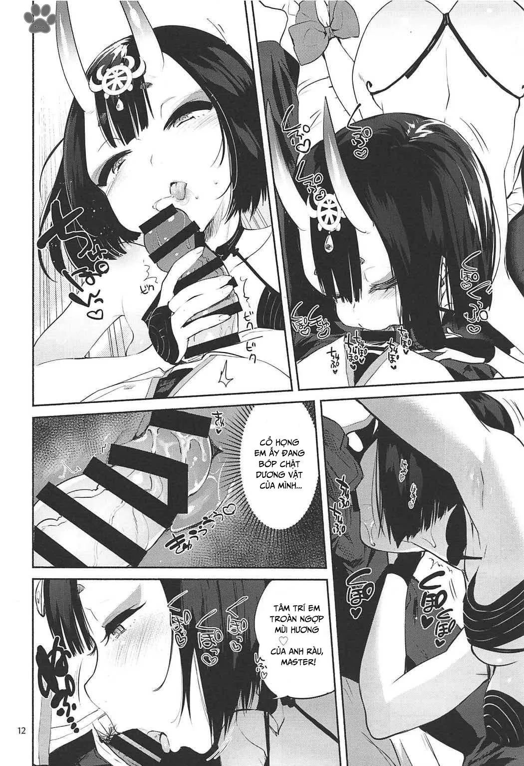 HentaiVN.net - Ảnh 9 - Shuten Douji ga Nuitekureru Hon (Fate/Grand Order) [A Book About Getting Milked Dry by Shuten Douji (Fate/Grand Order)] - Chap 1