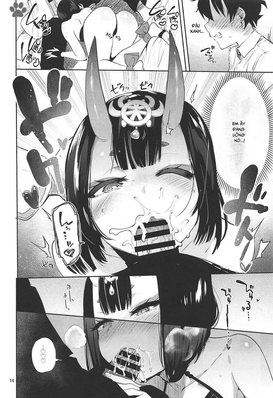 HentaiVN.net - Ảnh 11 - Shuten Douji ga Nuitekureru Hon (Fate/Grand Order) [A Book About Getting Milked Dry by Shuten Douji (Fate/Grand Order)] - Chap 1