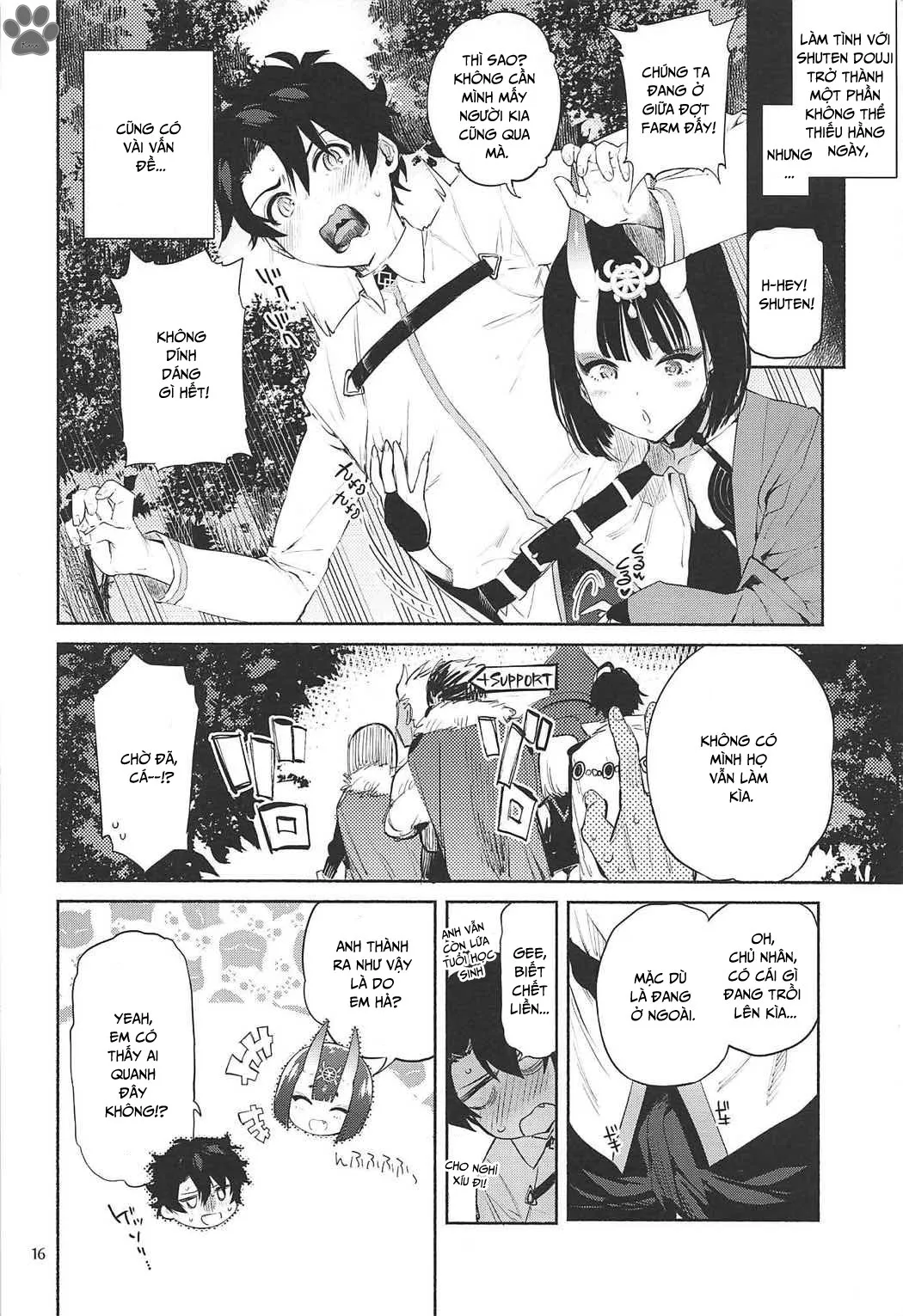 HentaiVN.net - Ảnh 13 - Shuten Douji ga Nuitekureru Hon (Fate/Grand Order) [A Book About Getting Milked Dry by Shuten Douji (Fate/Grand Order)] - Chap 1