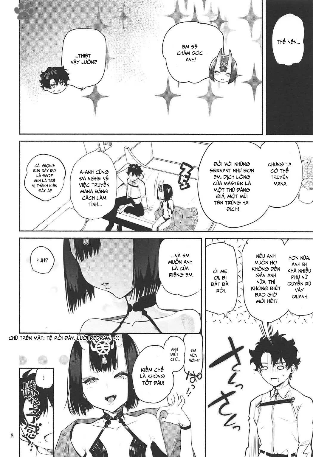 HentaiVN.net - Ảnh 5 - Shuten Douji ga Nuitekureru Hon (Fate/Grand Order) [A Book About Getting Milked Dry by Shuten Douji (Fate/Grand Order)] - Chap 1