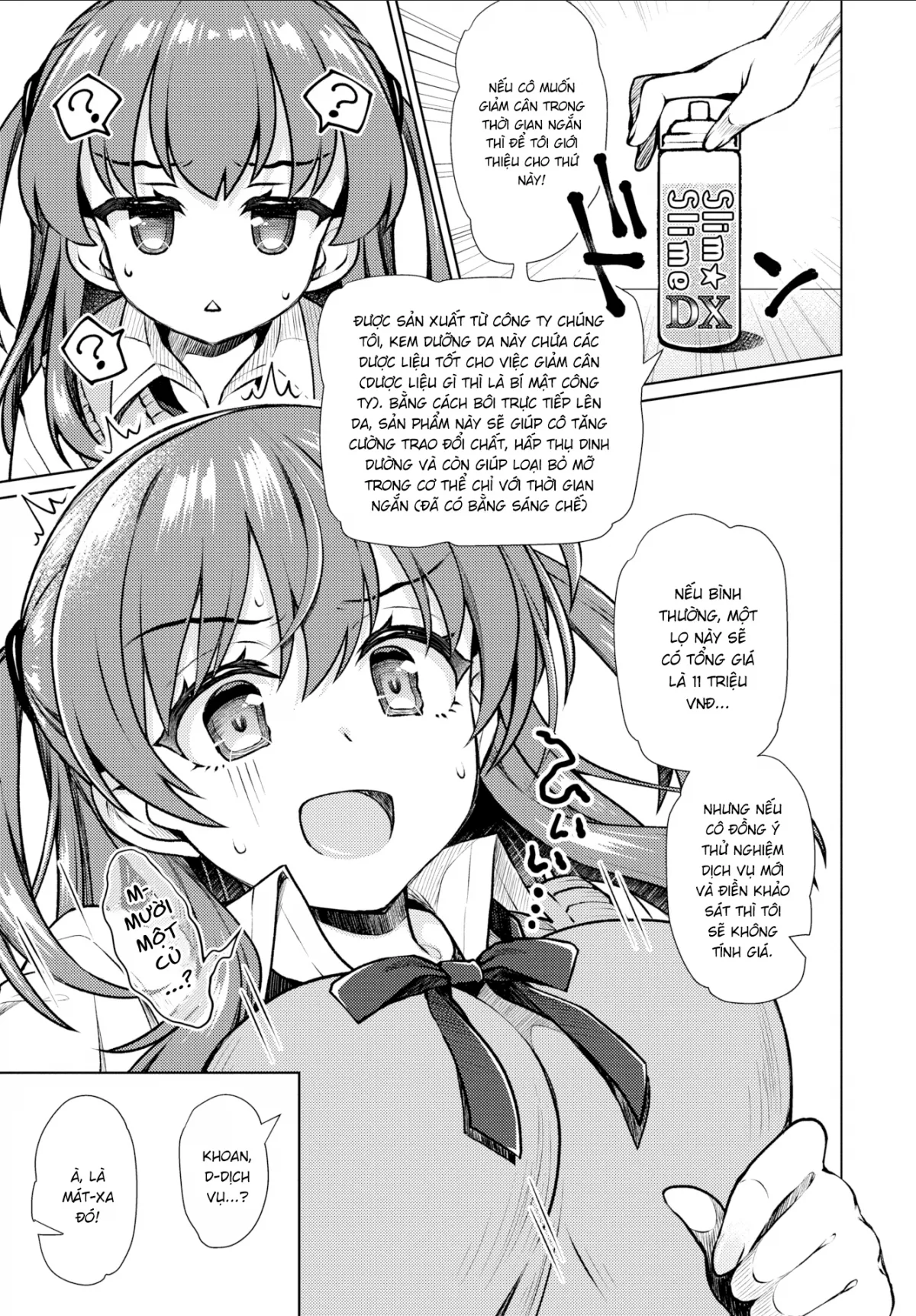 HentaiVN.net - Ảnh 3 - Bí Quyết Giảm Cân! [Shady Monitoring!] - Chap 1