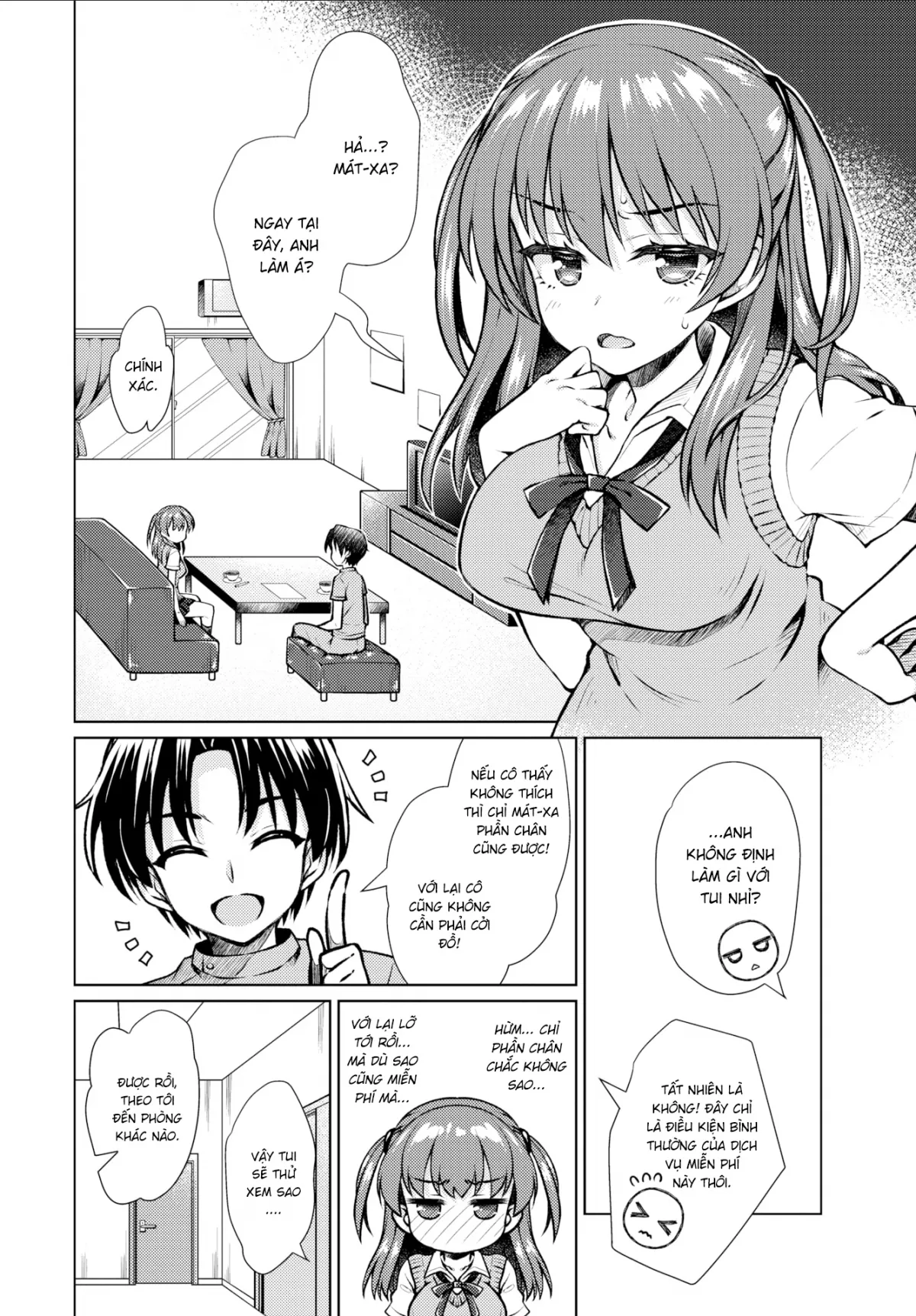 HentaiVN.net - Ảnh 4 - Bí Quyết Giảm Cân! [Shady Monitoring!] - Chap 1