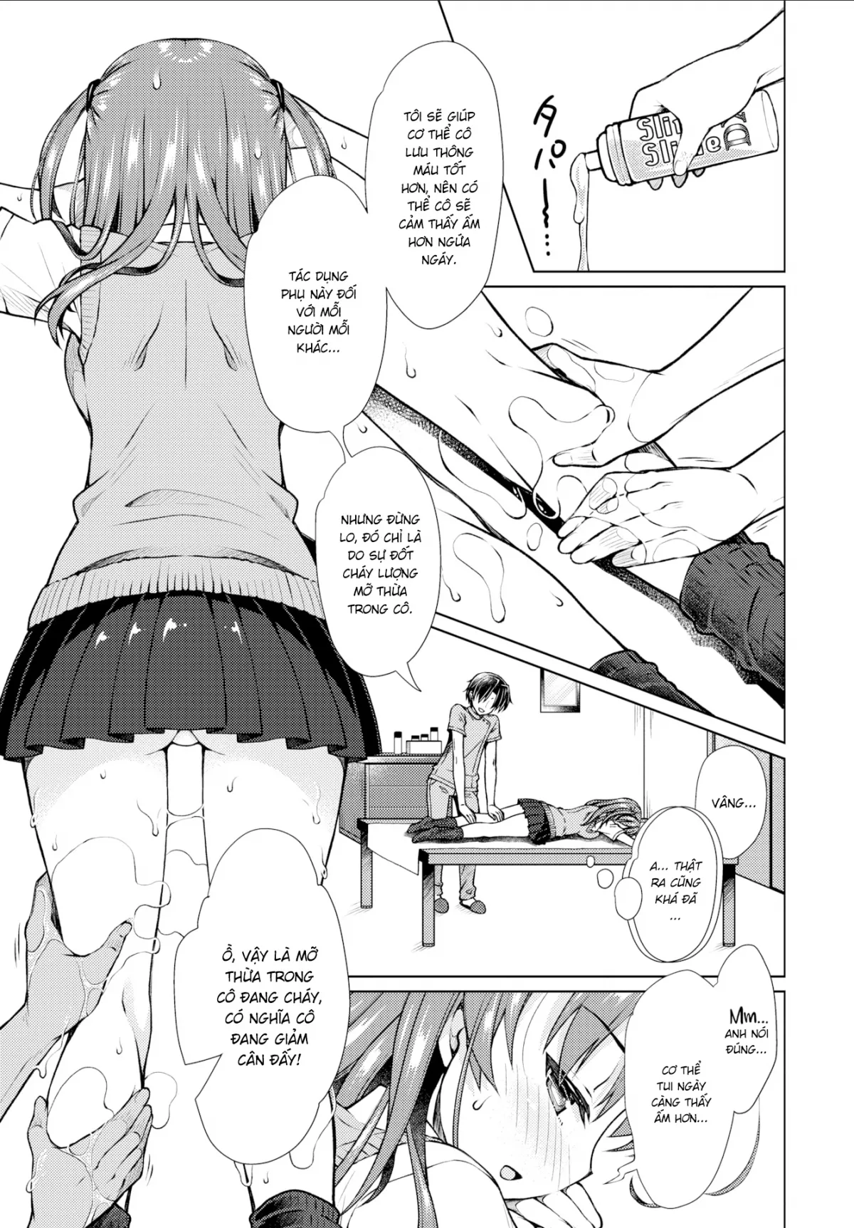 HentaiVN.net - Ảnh 5 - Bí Quyết Giảm Cân! [Shady Monitoring!] - Chap 1