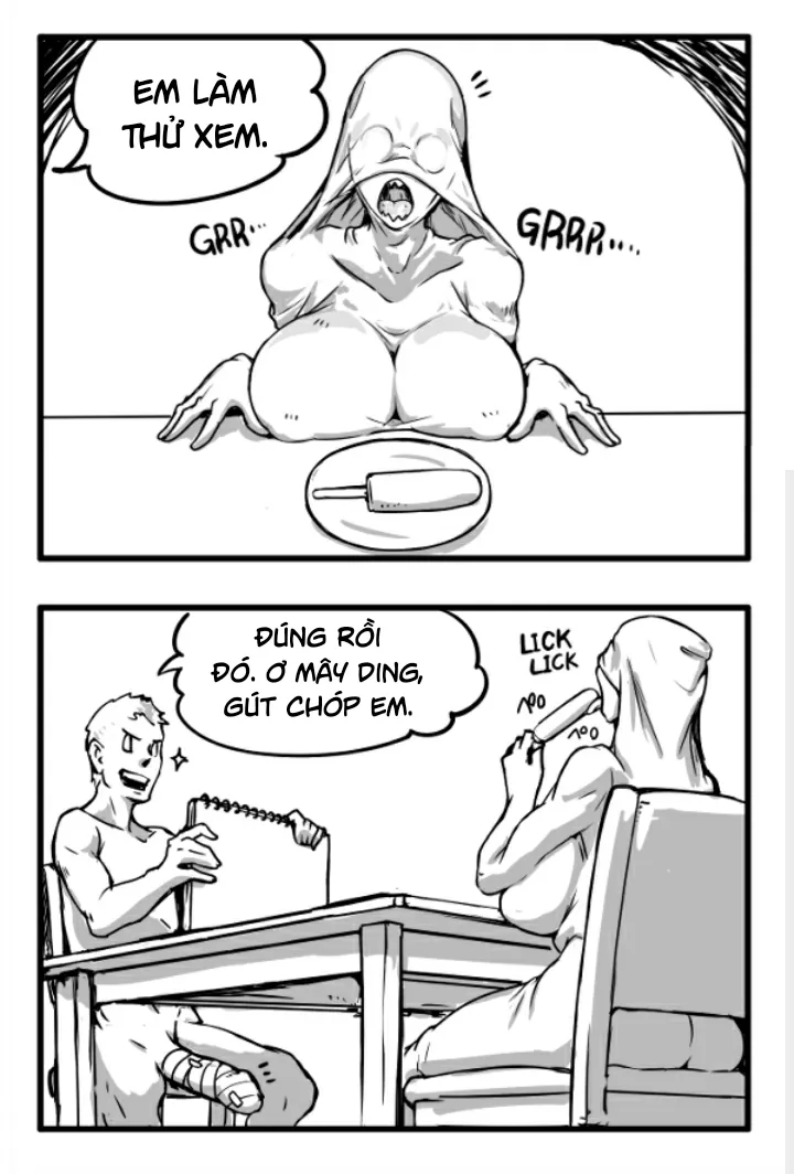 HentaiVN.net - Ảnh 7 - Fear and Scream [おばけが出たぞ] - Chap 1