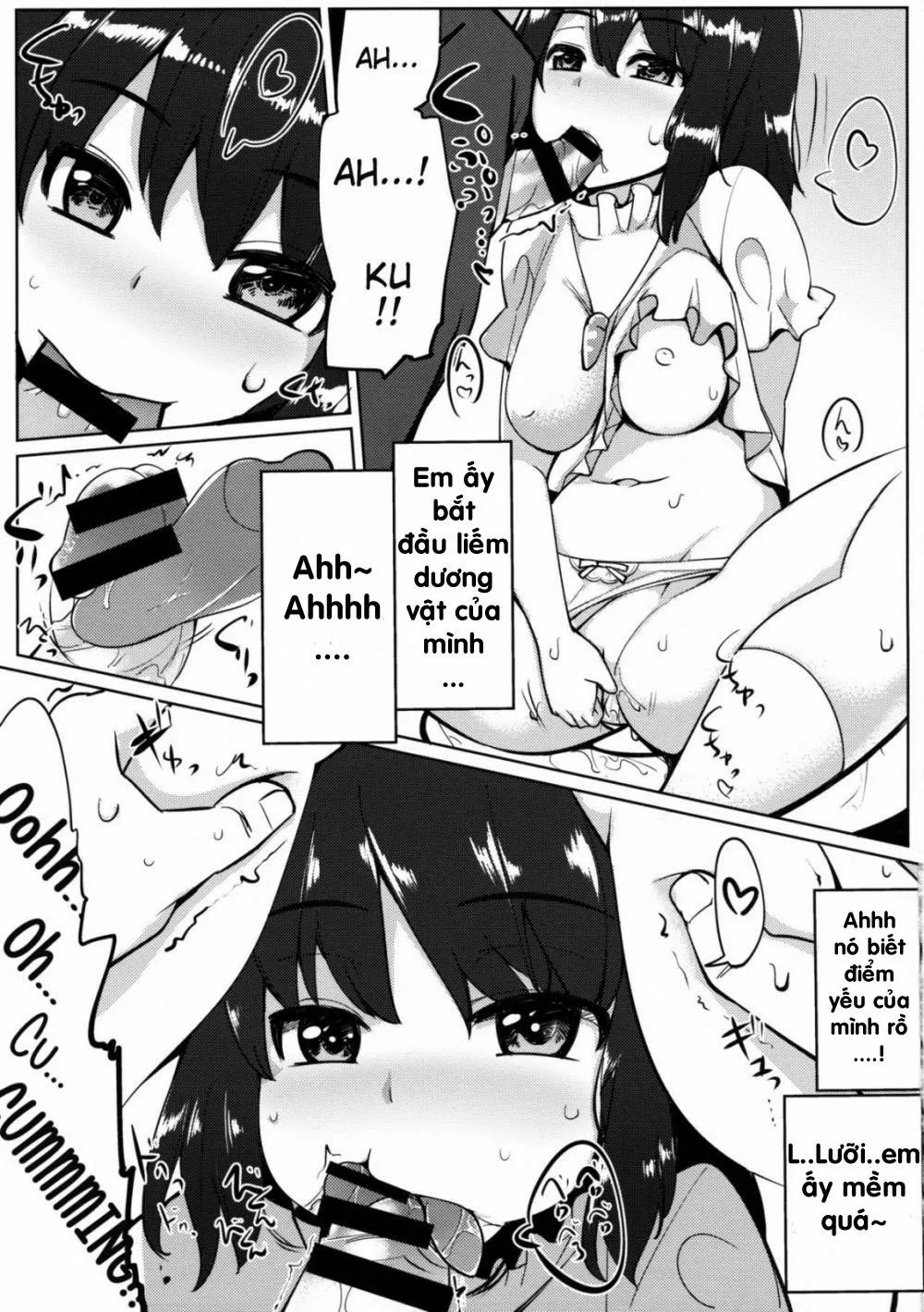 HentaiVN.net - Ảnh 14 - Uwaki Shite Tewi-chan to Sex Shita (Touhou) - Chap 1