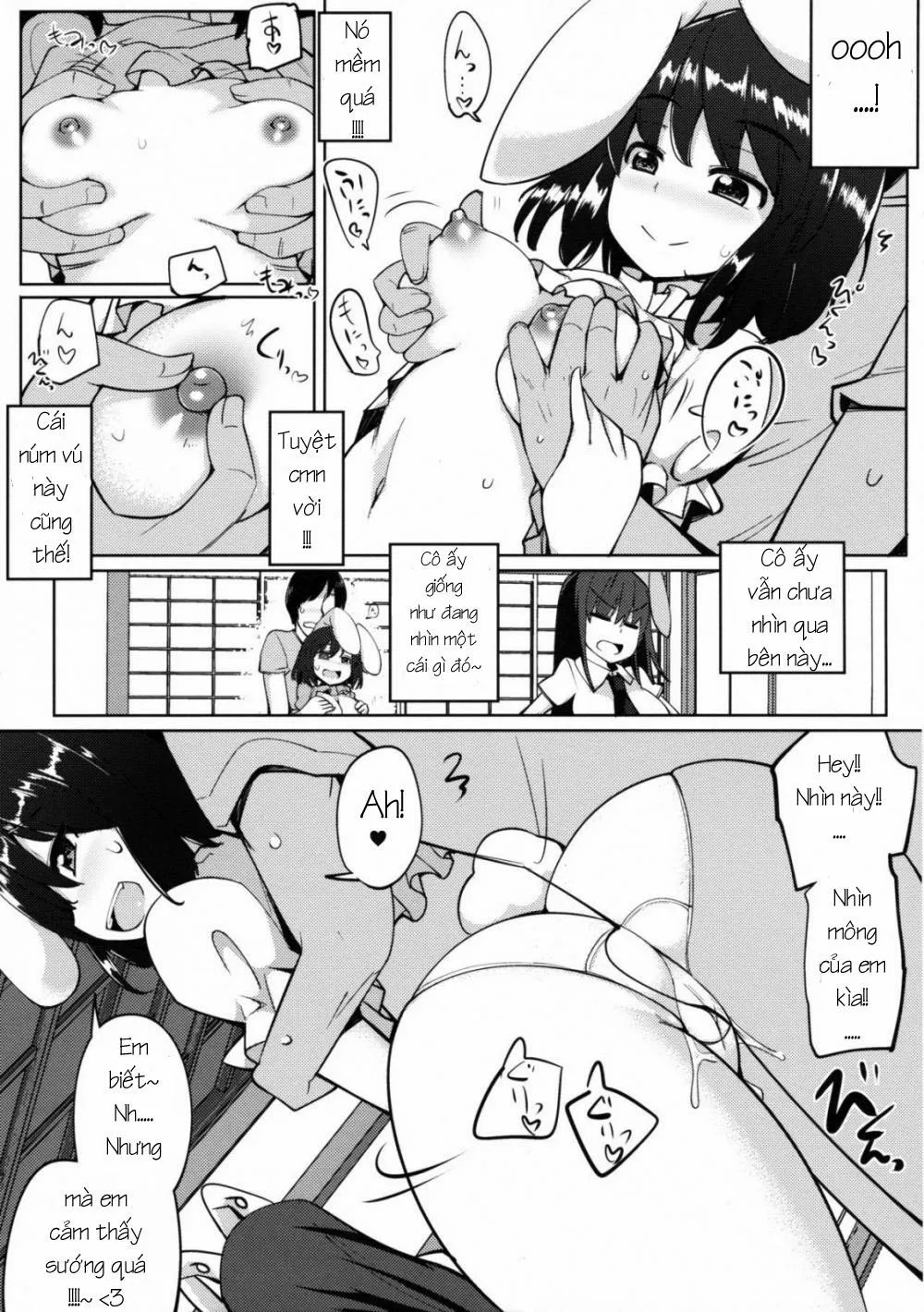 HentaiVN.net - Ảnh 8 - Uwaki Shite Tewi-chan to Sex Shita (Touhou) - Chap 1