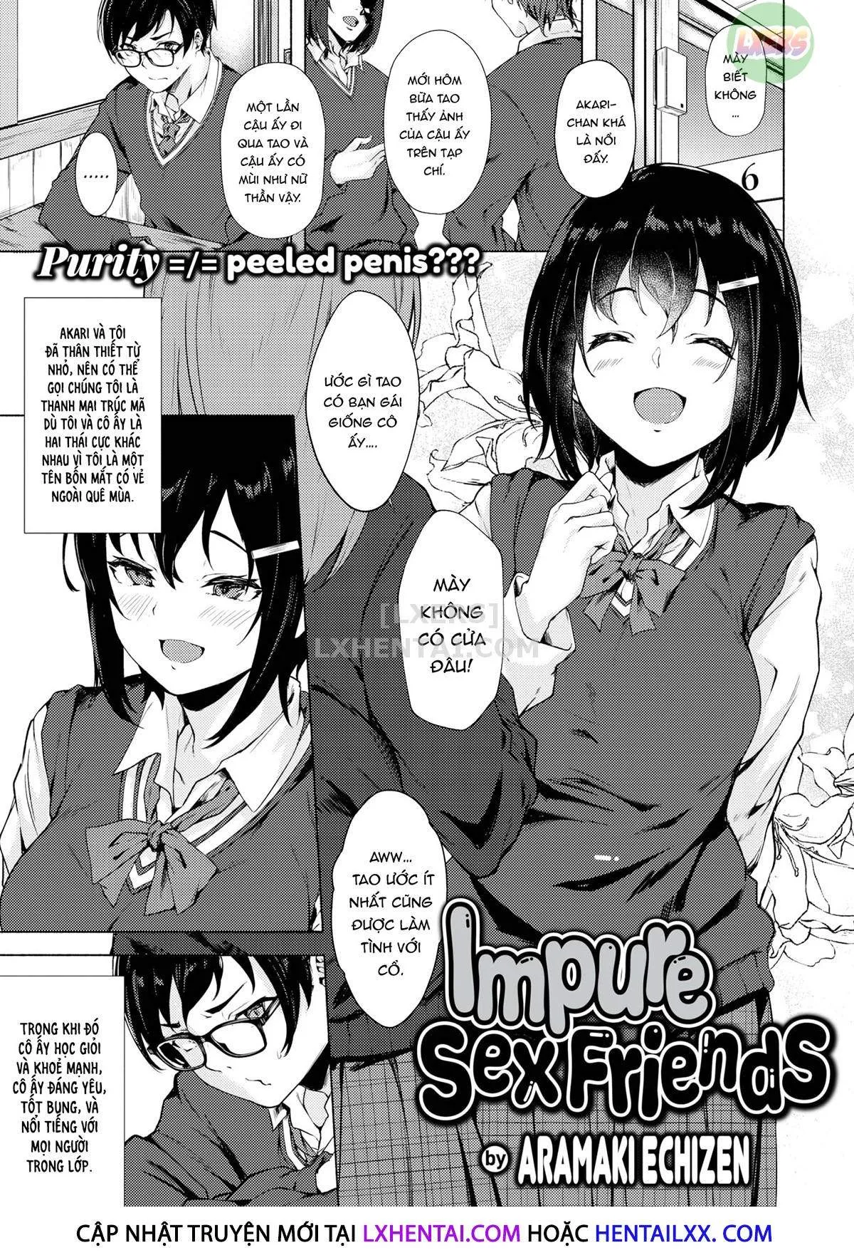 HentaiVN.net - Ảnh 3 - Impure Sex Friends [Comic X-Eros #89] - Chap 1