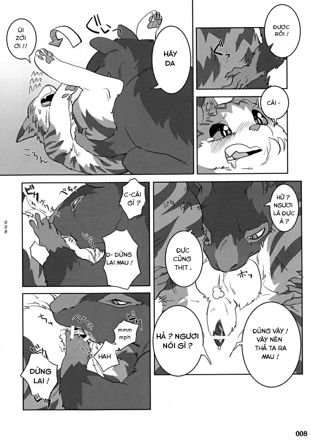 HentaiVN.net - Ảnh 4 - Sự tích về chàng mèo và đại ca chuột [The story of the cat and mouse] - Chap 1