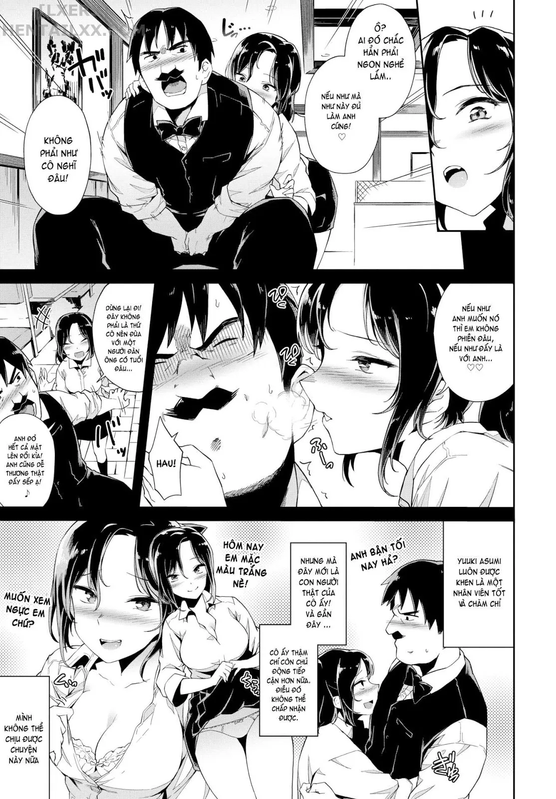 HentaiVN.net - Ảnh 4 - Romance Cafe - Chap 1