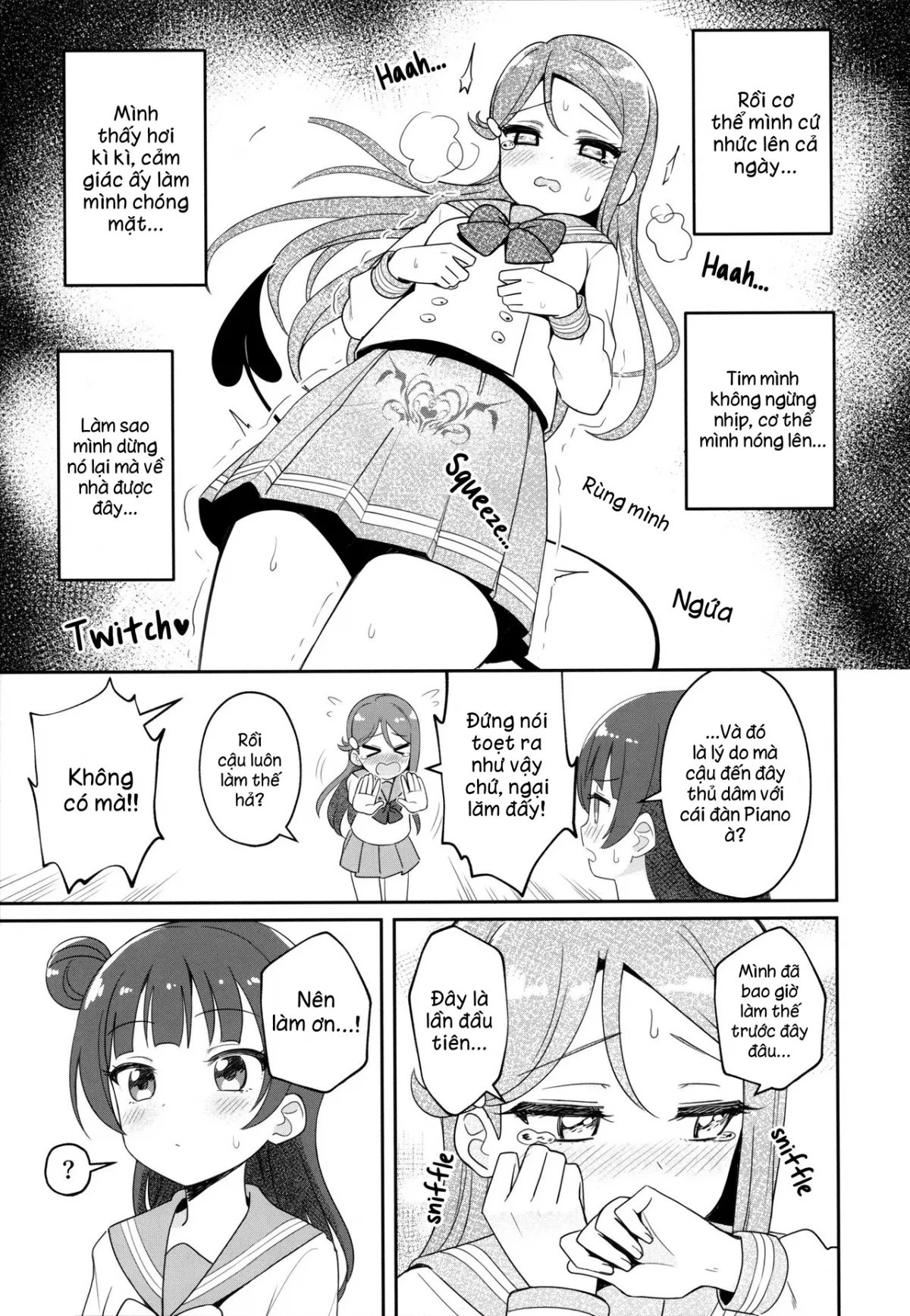 HentaiVN.net - Ảnh 11 - Only My Little Demon (Love Live! Sunshine!!) - Chap 1