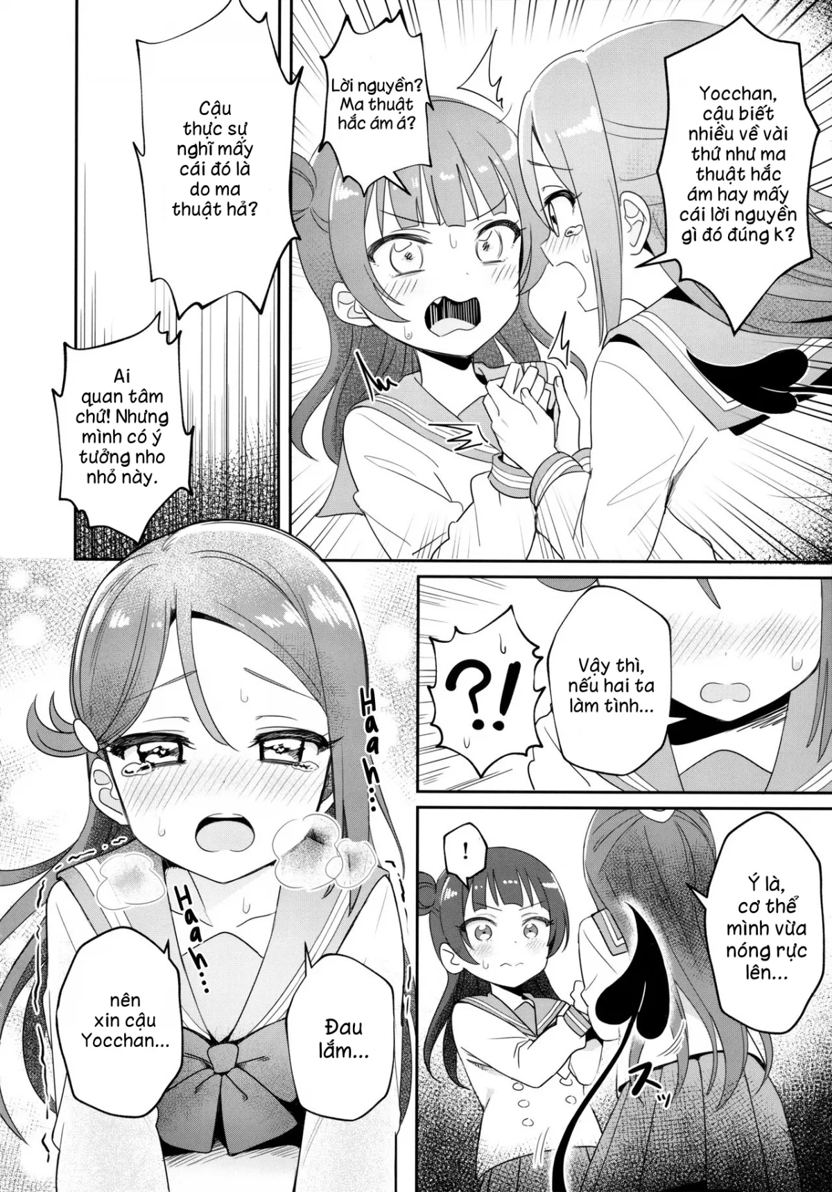 HentaiVN.net - Ảnh 12 - Only My Little Demon (Love Live! Sunshine!!) - Chap 1