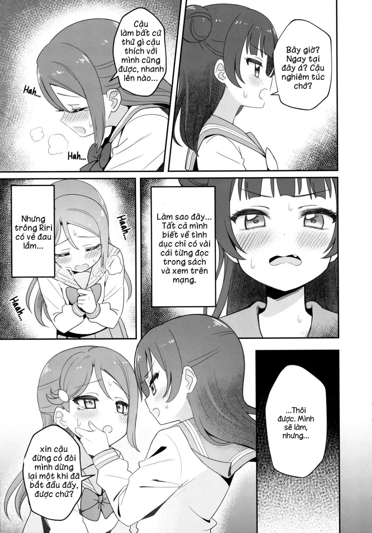 HentaiVN.net - Ảnh 13 - Only My Little Demon (Love Live! Sunshine!!) - Chap 1