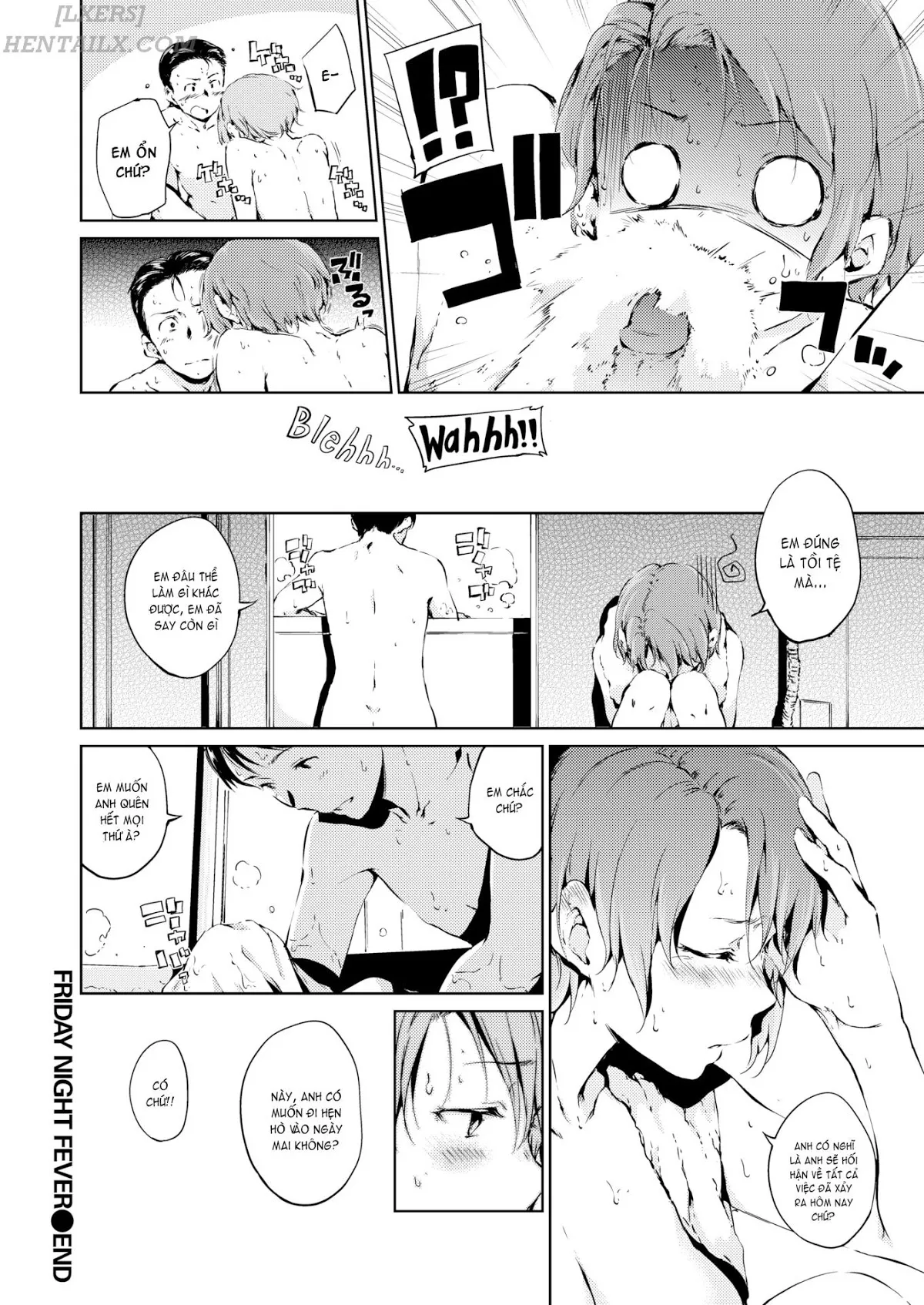 HentaiVN.net - Ảnh 17 - Friday Night Fever [Comic Kairakuten 2016-06] - Chap 1