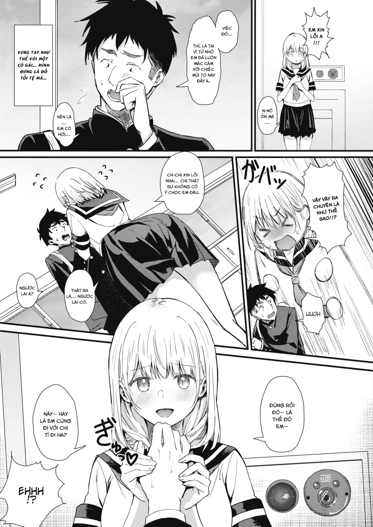HentaiVN.net - Ảnh 7 - Rei ni Hana o Torareru - Chap 1