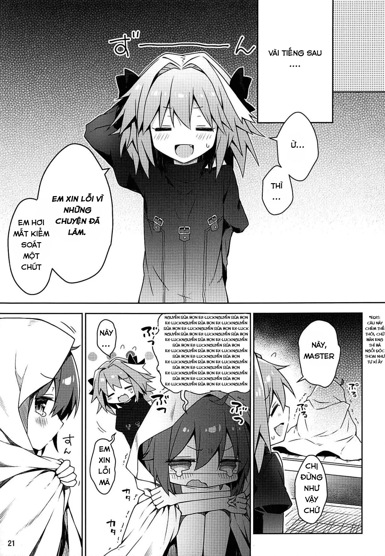 HentaiVN.net - Ảnh 22 - Master không thể nói không với em (Fate/Grand Order) [Boku no Master wa ''Iya'' tte Ienai.; My Master Can't Say ''No''] - Chap 1