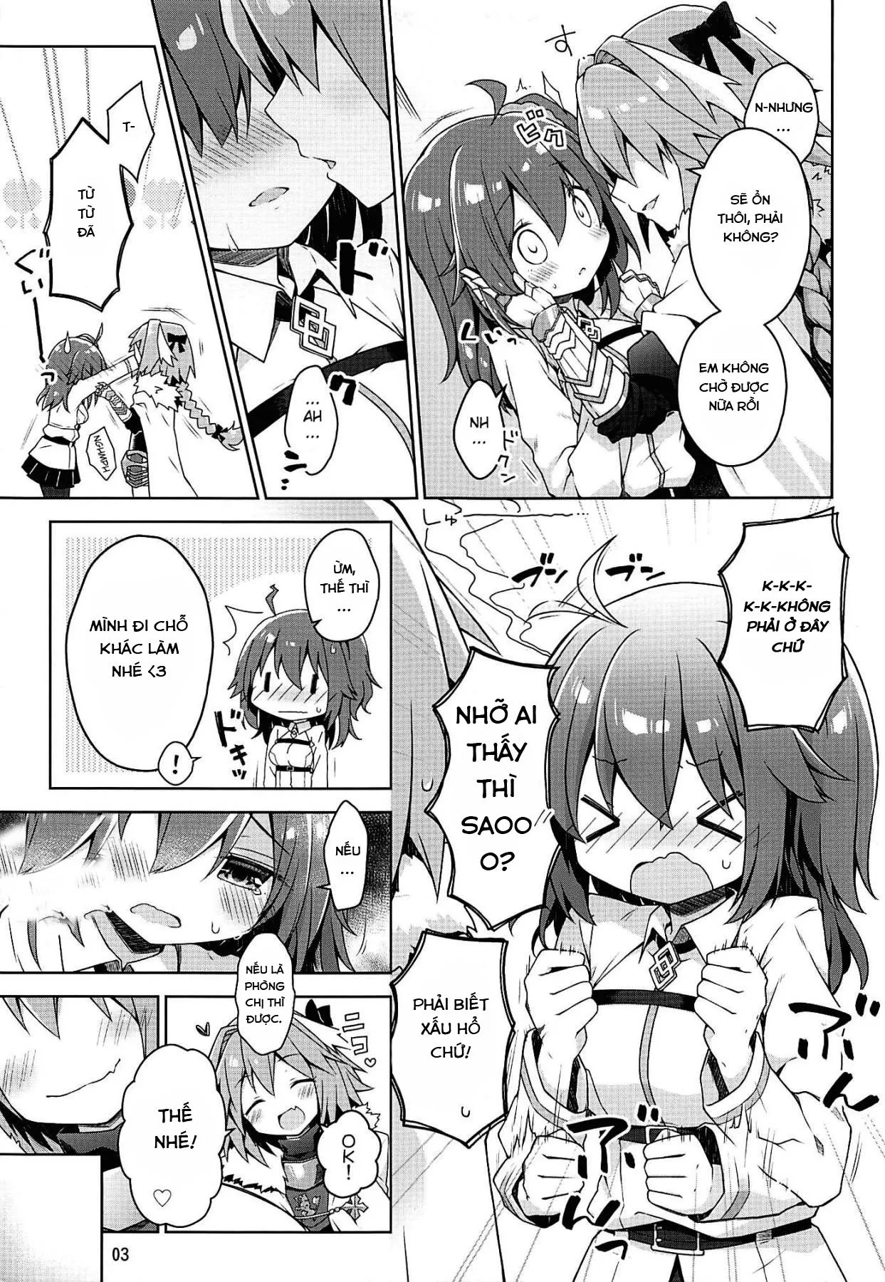 HentaiVN.net - Ảnh 5 - Master không thể nói không với em (Fate/Grand Order) [Boku no Master wa ''Iya'' tte Ienai.; My Master Can't Say ''No''] - Chap 1
