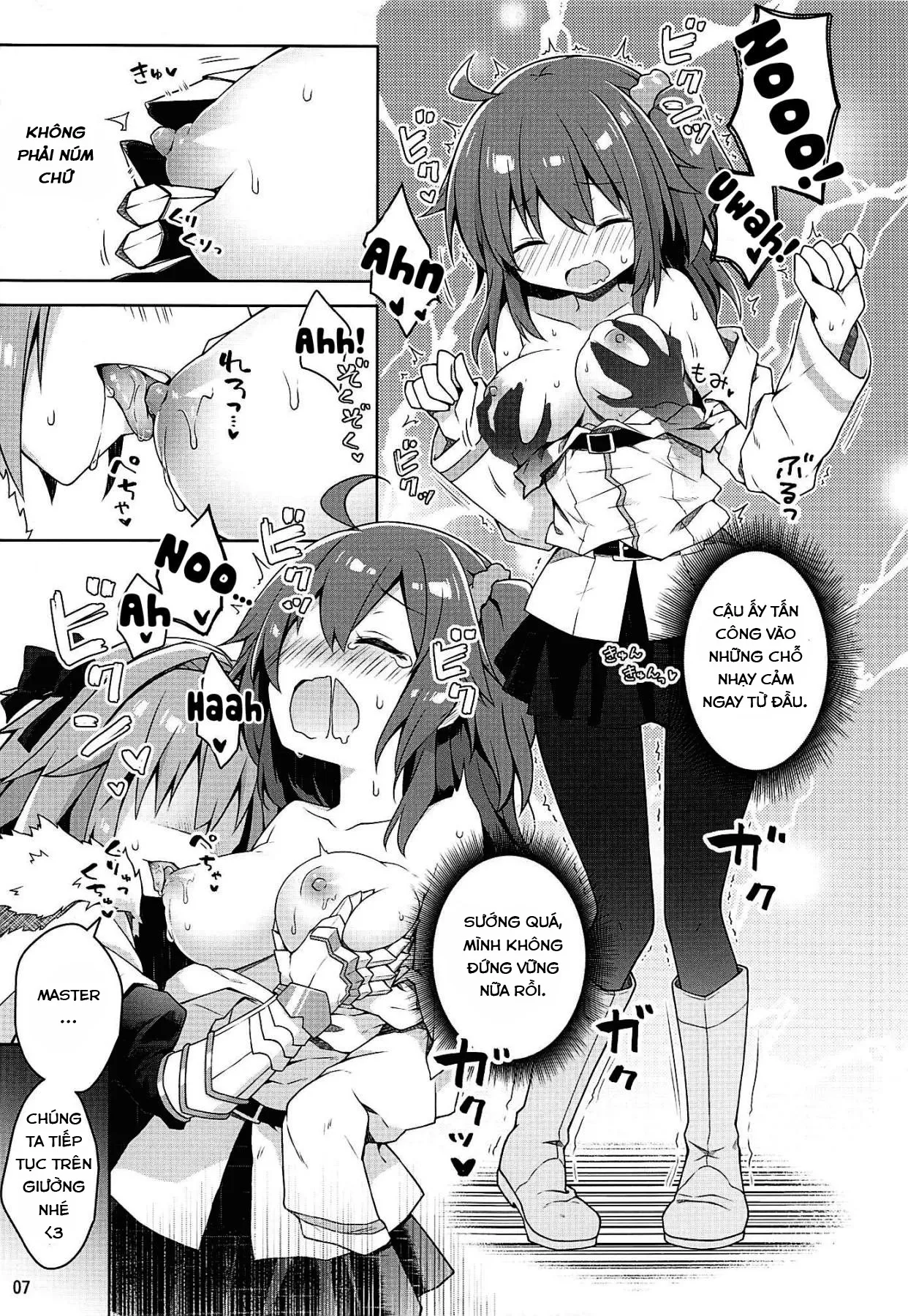 HentaiVN.net - Ảnh 9 - Master không thể nói không với em (Fate/Grand Order) [Boku no Master wa ''Iya'' tte Ienai.; My Master Can't Say ''No''] - Chap 1