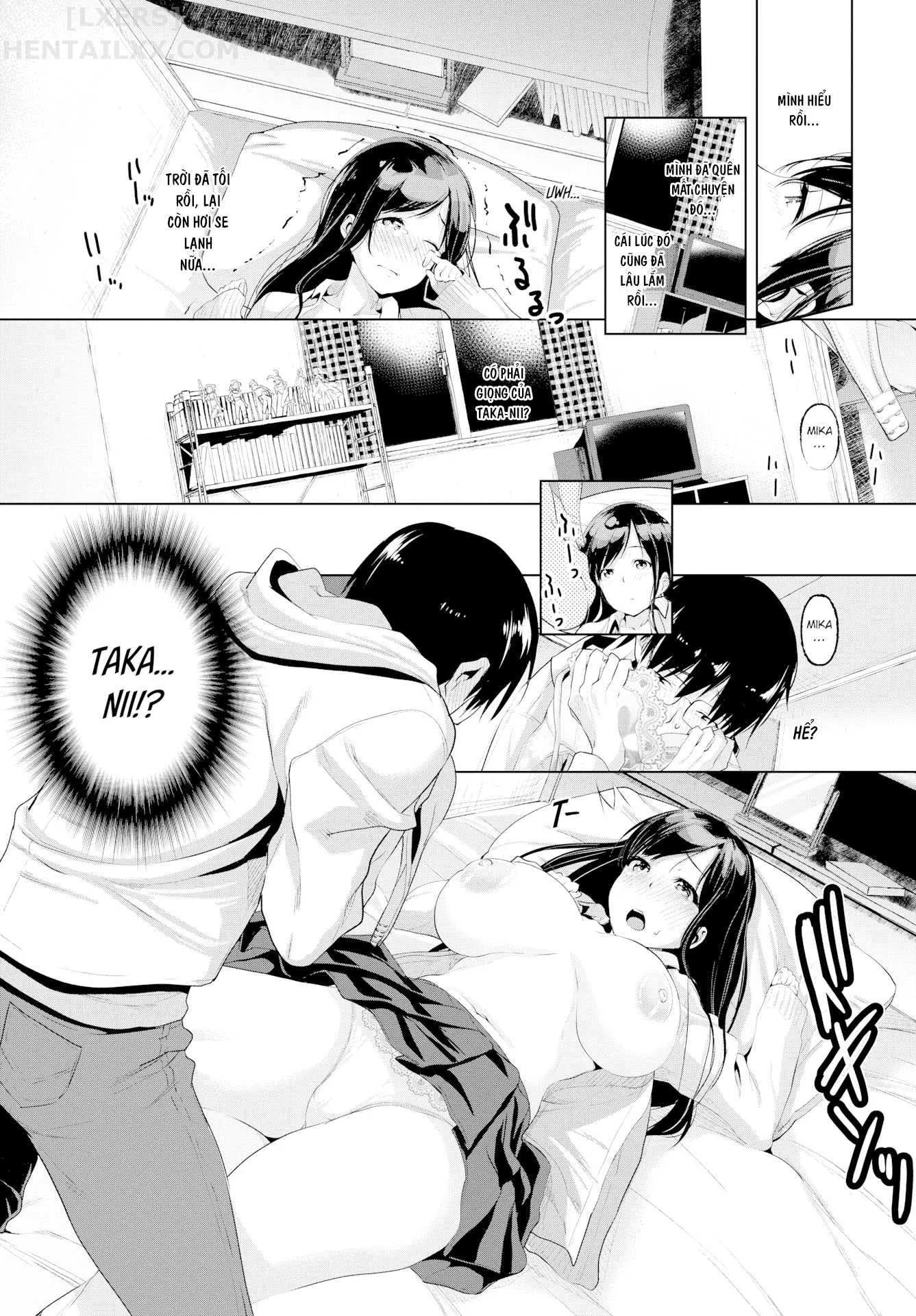 HentaiVN.net - Ảnh 6 - Pretending to be Asleep ♥ - Chap 1