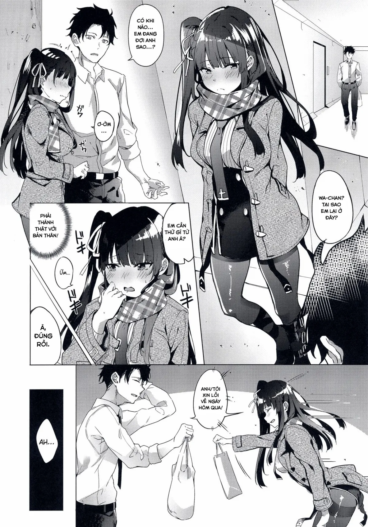 HentaiVN.net - Ảnh 8 - Wa-chan Sunao ni Naru Hon - Chap 1