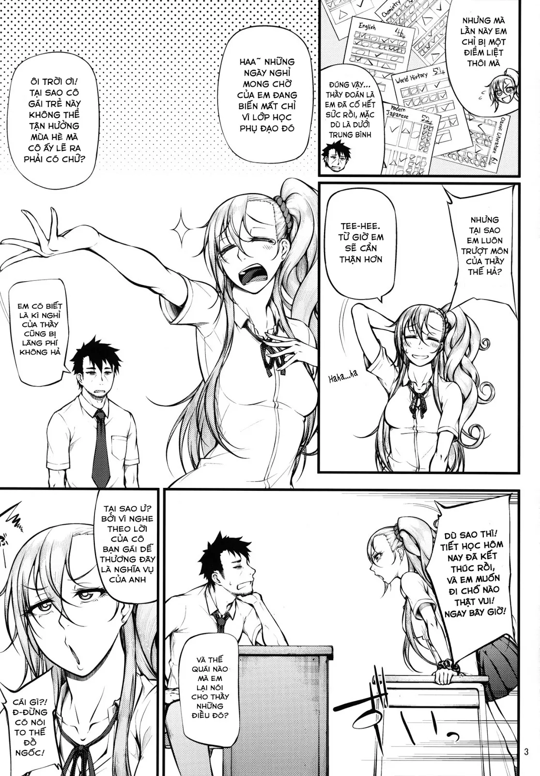 HentaiVN.net - Ảnh 5 - Drastic Summer Vacation - Chap 1