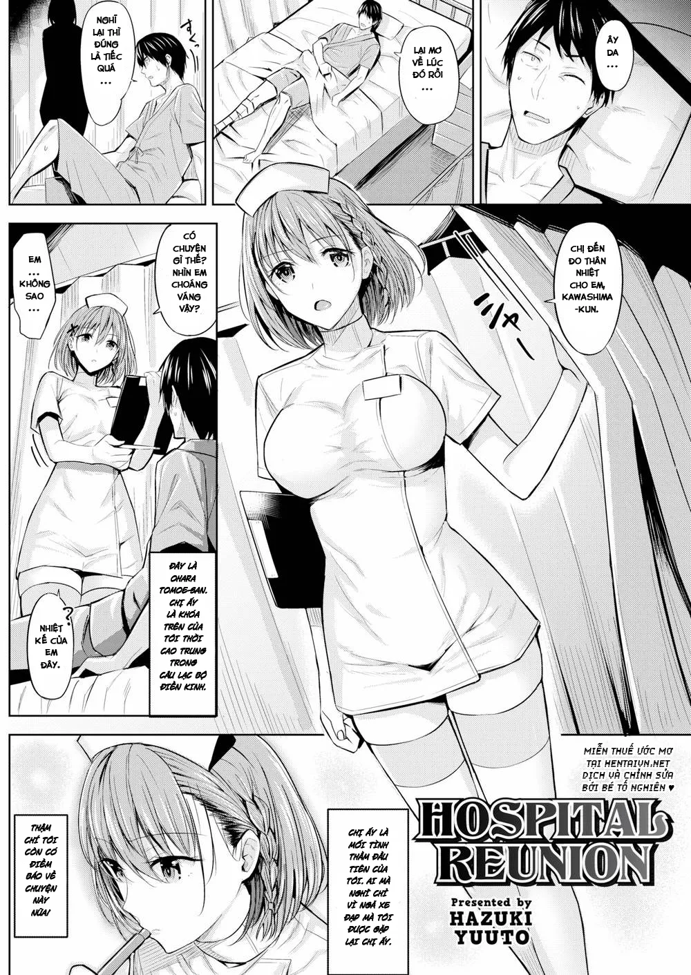 HentaiVN.net - Ảnh 3 - Dõi Theo Duyên Số! [Hospital Reunion] - Chap 1