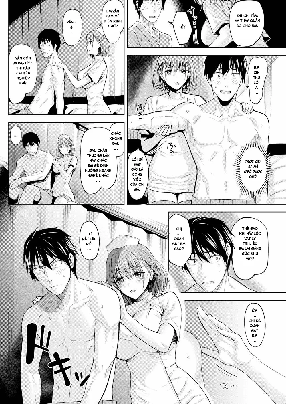 HentaiVN.net - Ảnh 5 - Dõi Theo Duyên Số! [Hospital Reunion] - Chap 1