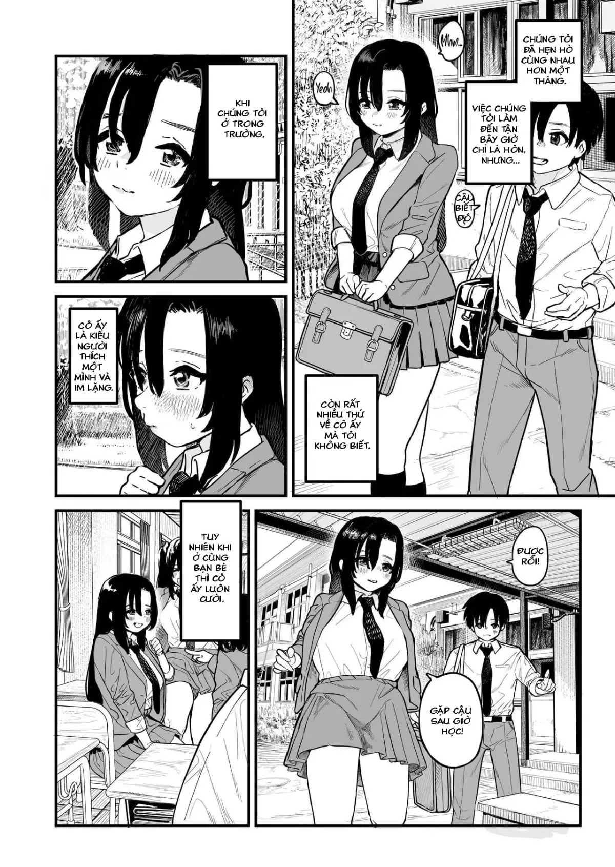 HentaiVN.net - Ảnh 3 - Gương mặt của Kagami [Kagami-san no Kao | Kagami-san's Face] - Chap 1