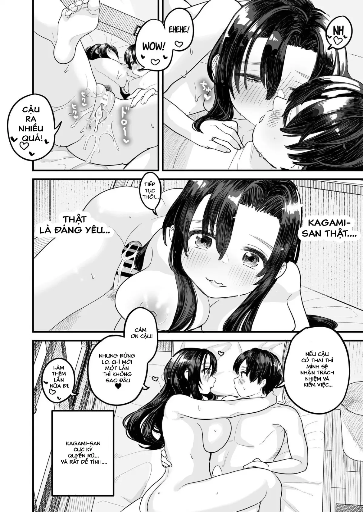 HentaiVN.net - Ảnh 33 - Gương mặt của Kagami [Kagami-san no Kao | Kagami-san's Face] - Chap 1