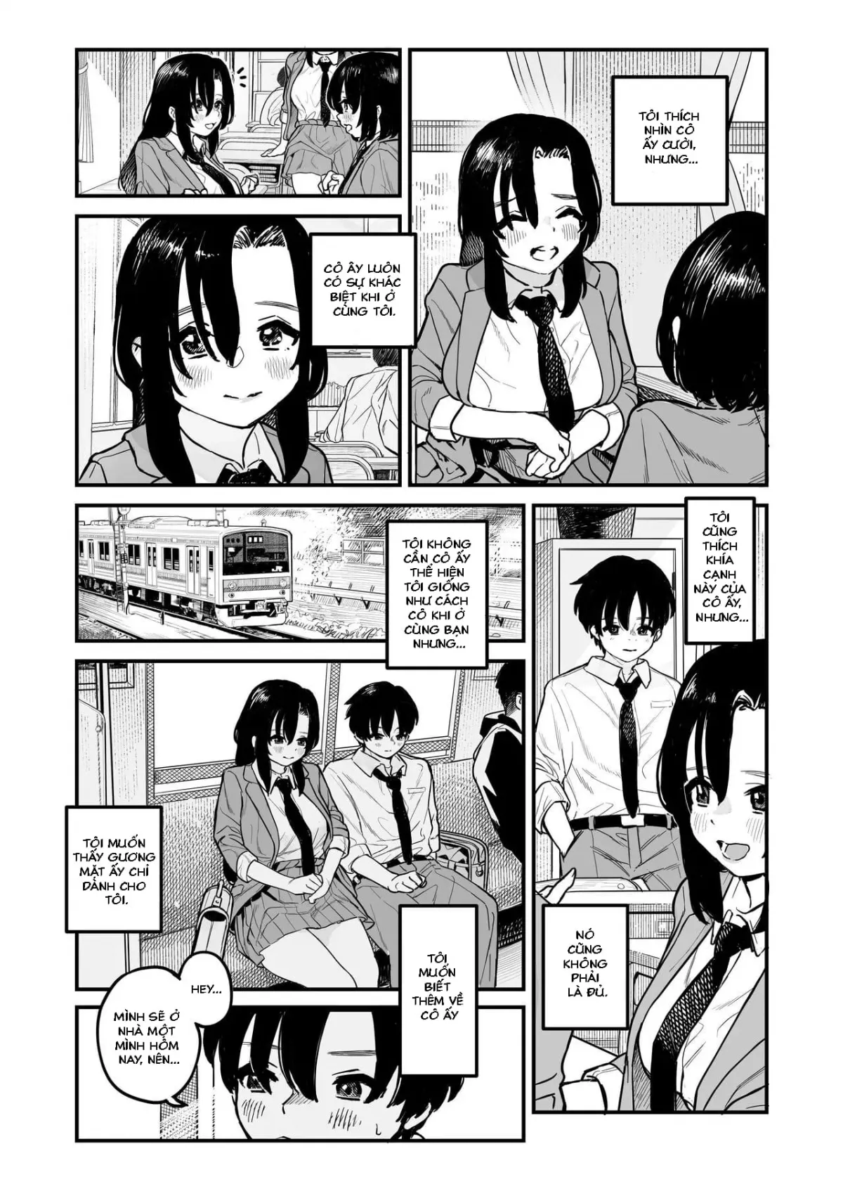HentaiVN.net - Ảnh 4 - Gương mặt của Kagami [Kagami-san no Kao | Kagami-san's Face] - Chap 1