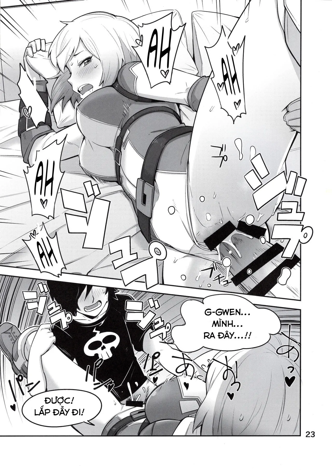 HentaiVN.net - Ảnh 23 - Gwenpool (Watashi tachi Icya-Love Shimashita) [Gwenpool (Getting All Lovey-Dovey)] - Chap 1