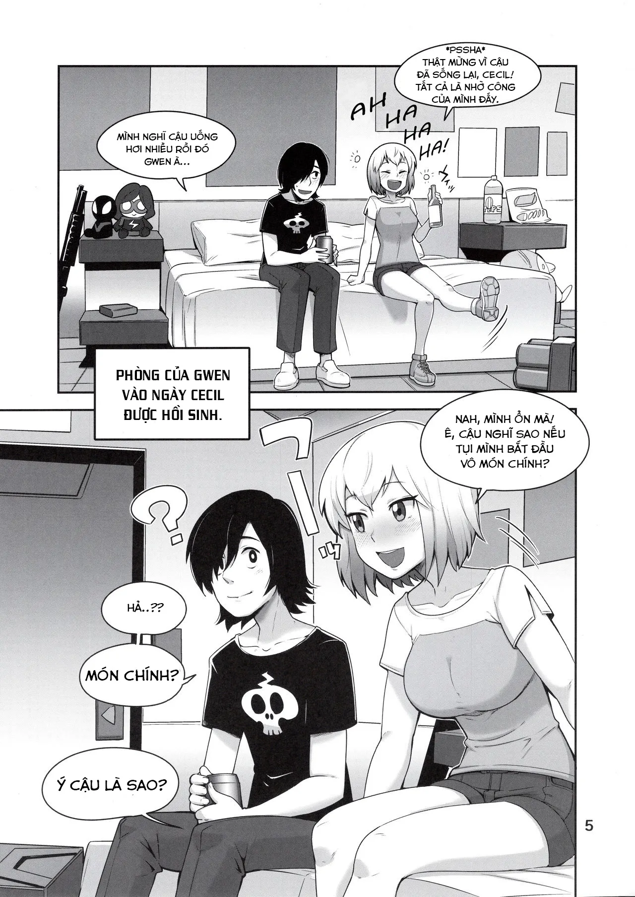 HentaiVN.net - Ảnh 5 - Gwenpool (Watashi tachi Icya-Love Shimashita) [Gwenpool (Getting All Lovey-Dovey)] - Chap 1