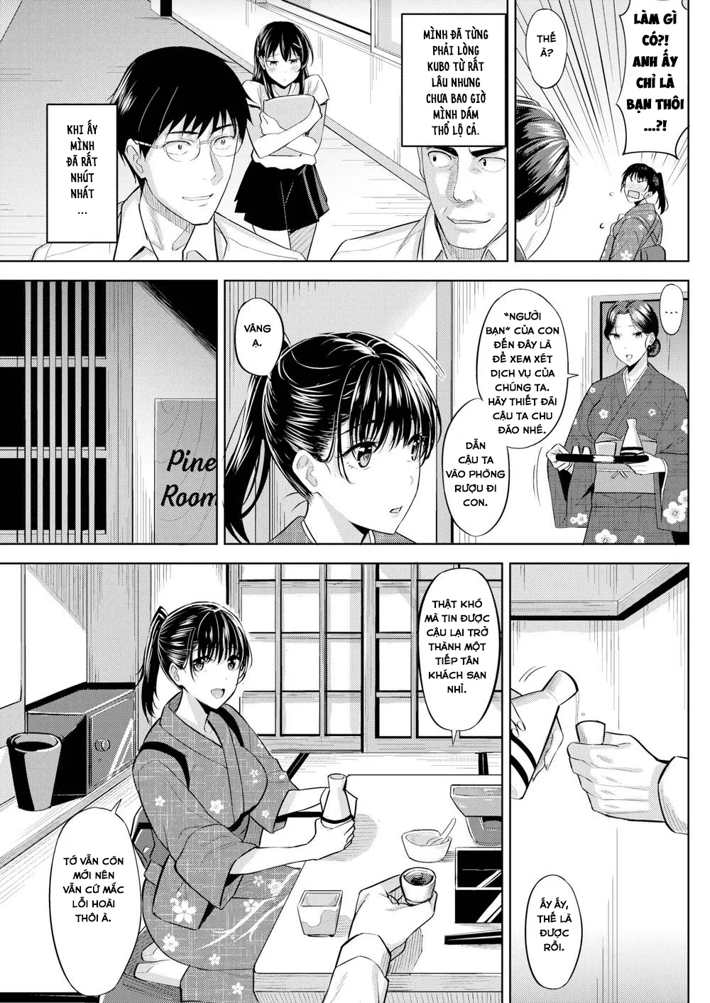 HentaiVN.net - Ảnh 4 - Ý Trời Là Em Được Gặp Lại Anh! [Tsubaki's Feelings] - Chap 1