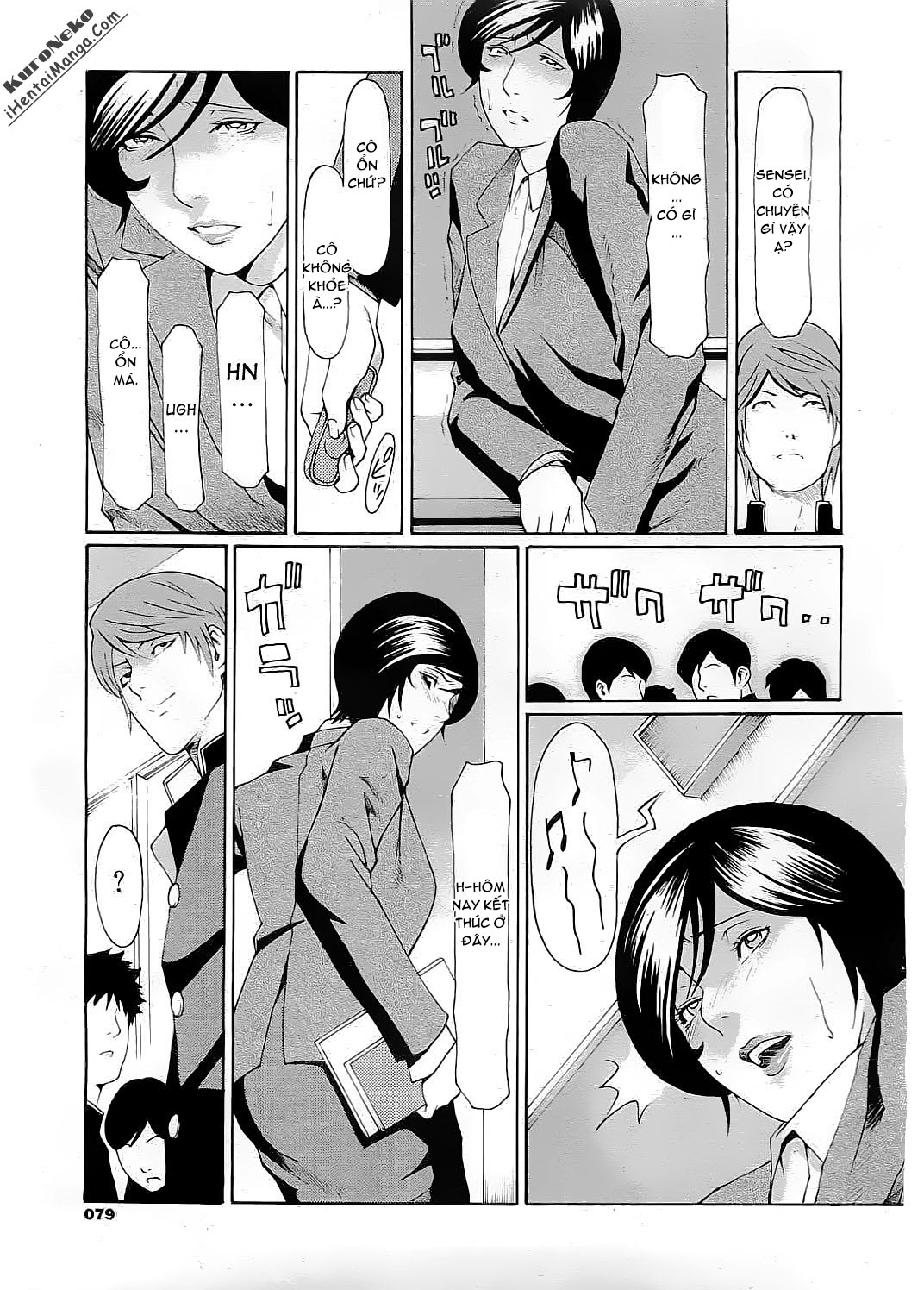 HentaiVN.net - Ảnh 9 - Toying with the woman teacher - Chap 1
