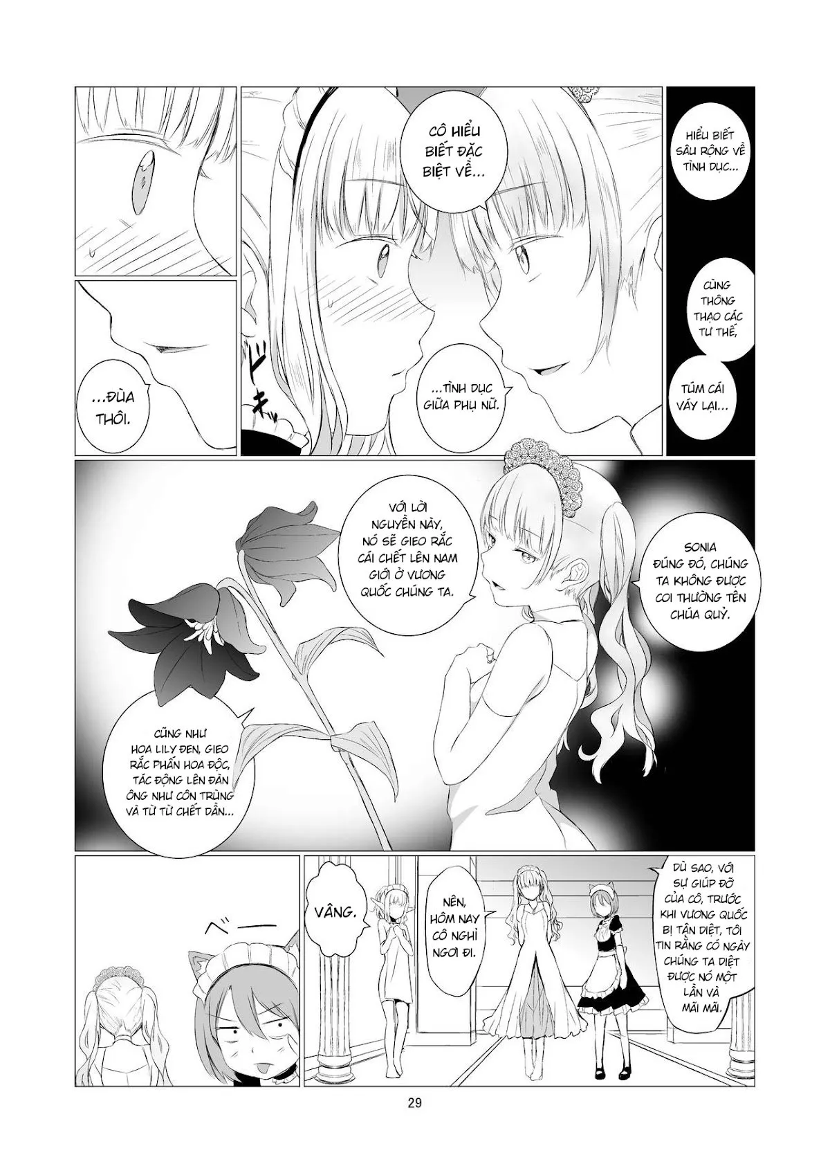 HentaiVN.net - Ảnh 28 - Yuri Isekai - Chap 1