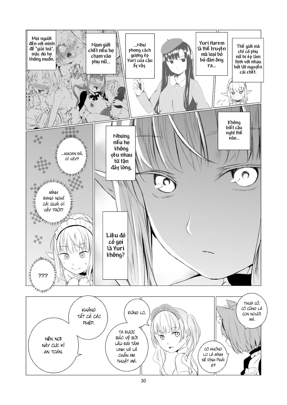 HentaiVN.net - Ảnh 29 - Yuri Isekai - Chap 1